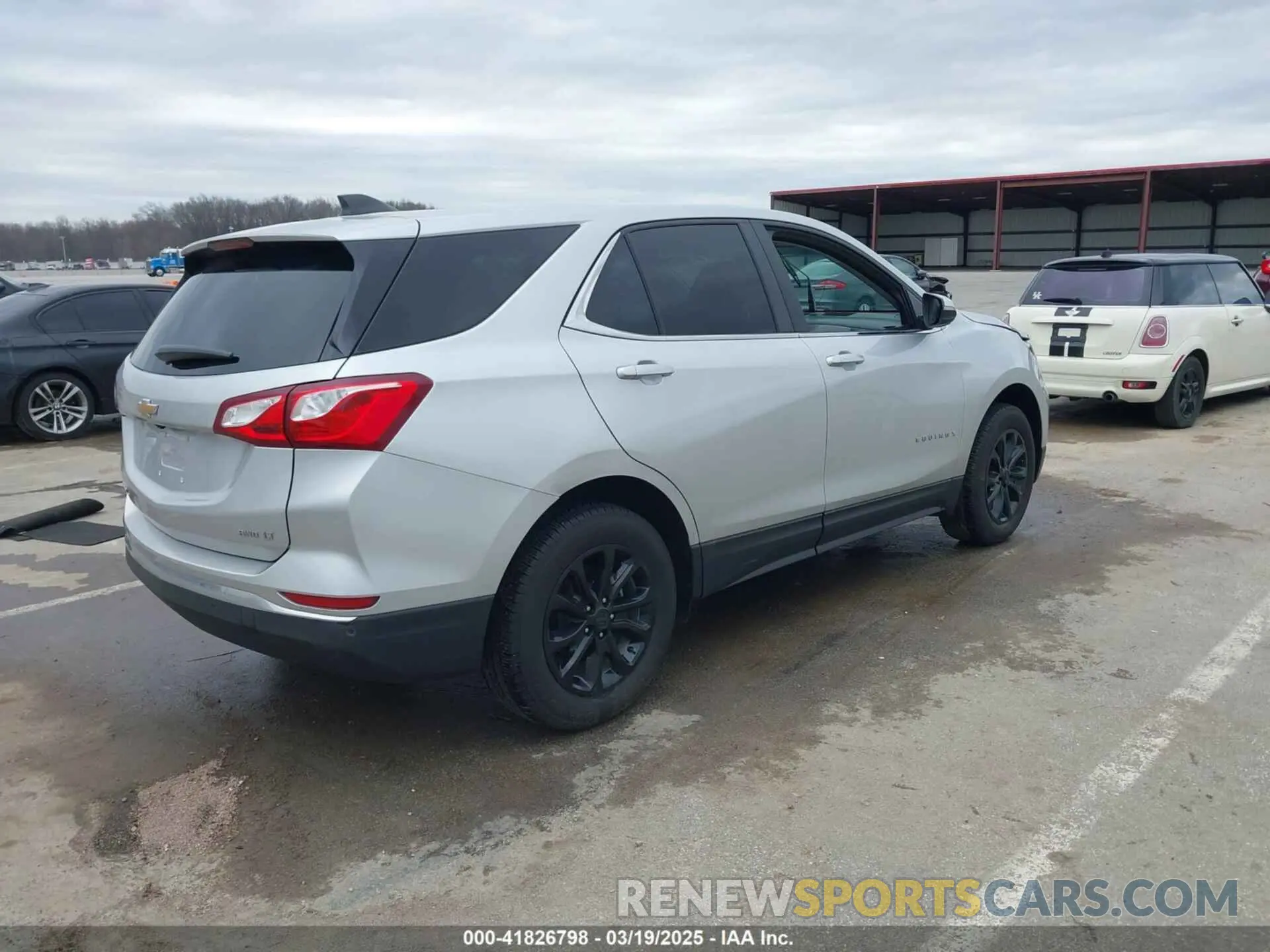 4 fotografías del automóvil dañado 3GNAXUEV8MS141044 CHEVROLET EQUINOX 2021