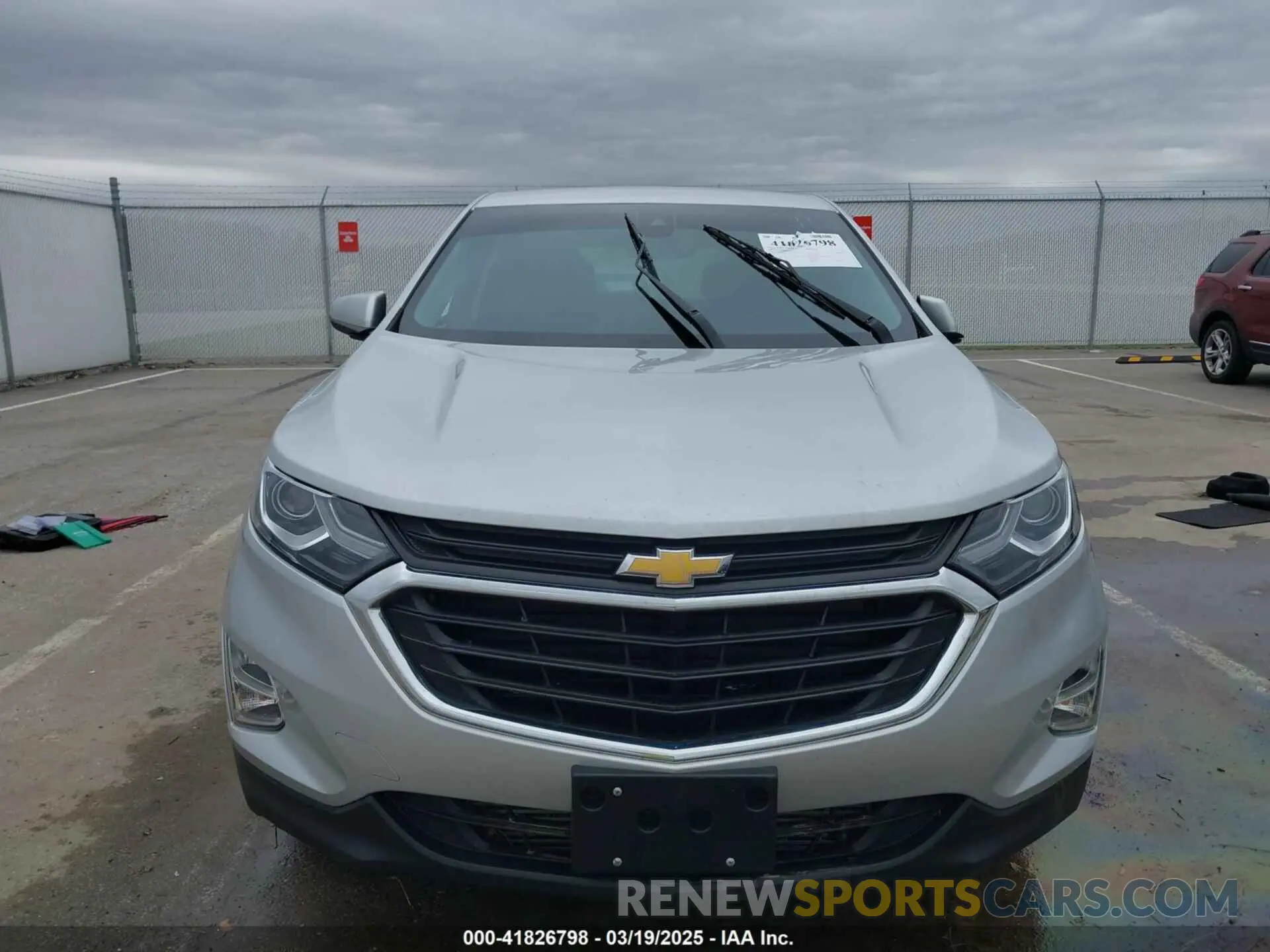 6 fotografías del automóvil dañado 3GNAXUEV8MS141044 CHEVROLET EQUINOX 2021