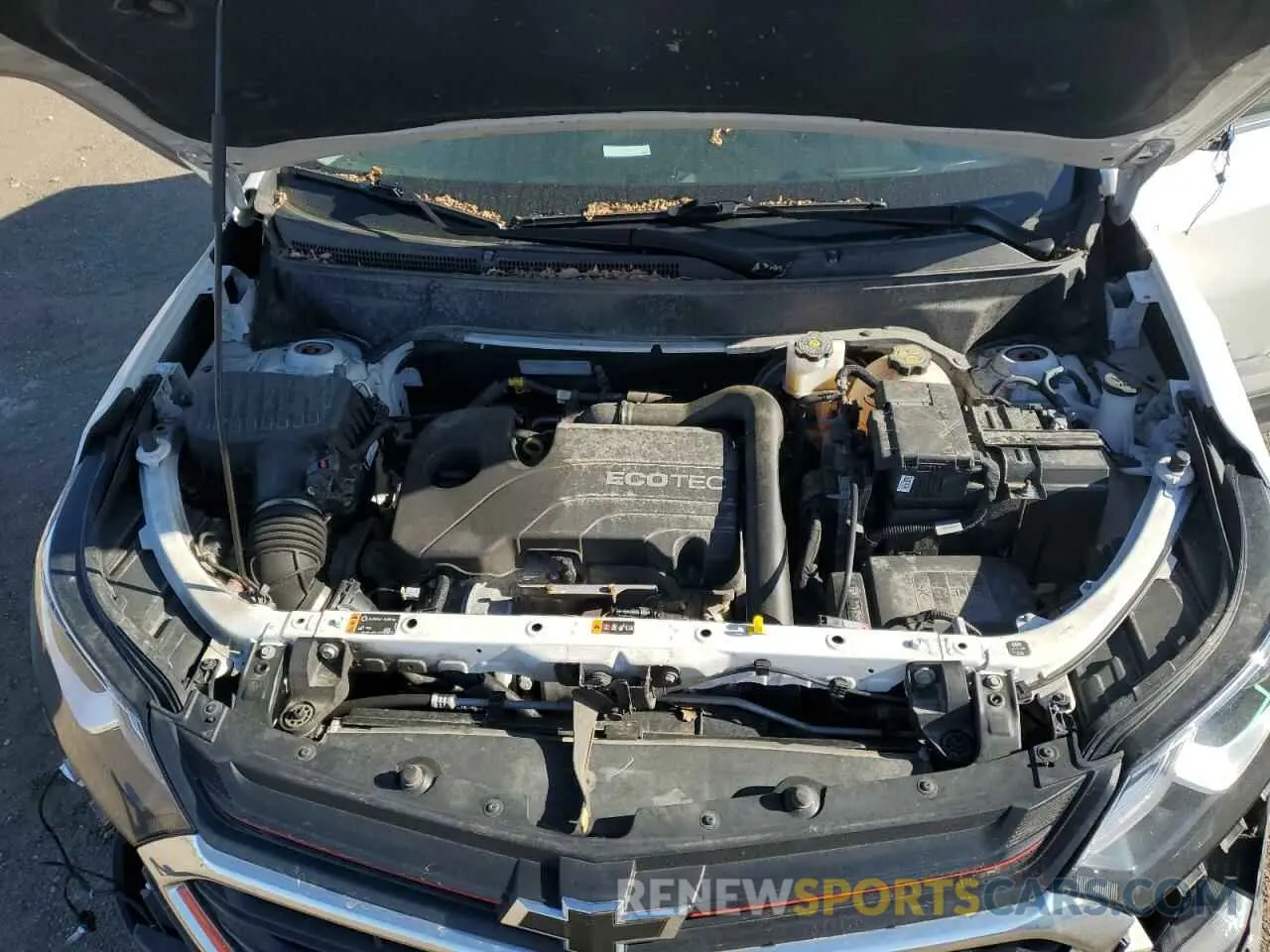 12 fotografías del automóvil dañado 3GNAXUEV8MS169393 CHEVROLET EQUINOX 2021