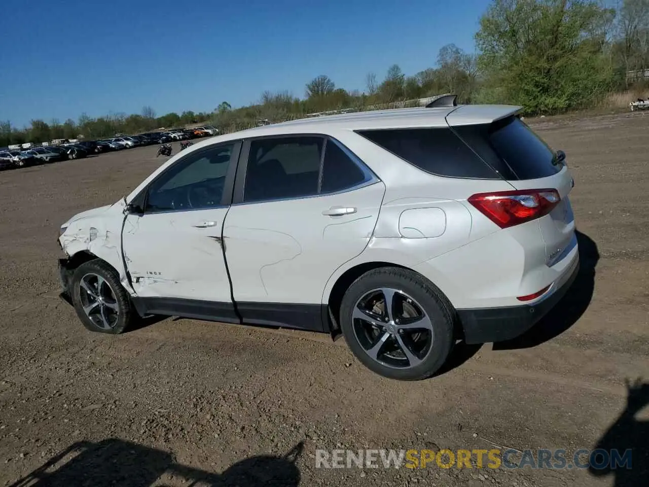 2 fotografías del automóvil dañado 3GNAXUEV8MS169393 CHEVROLET EQUINOX 2021