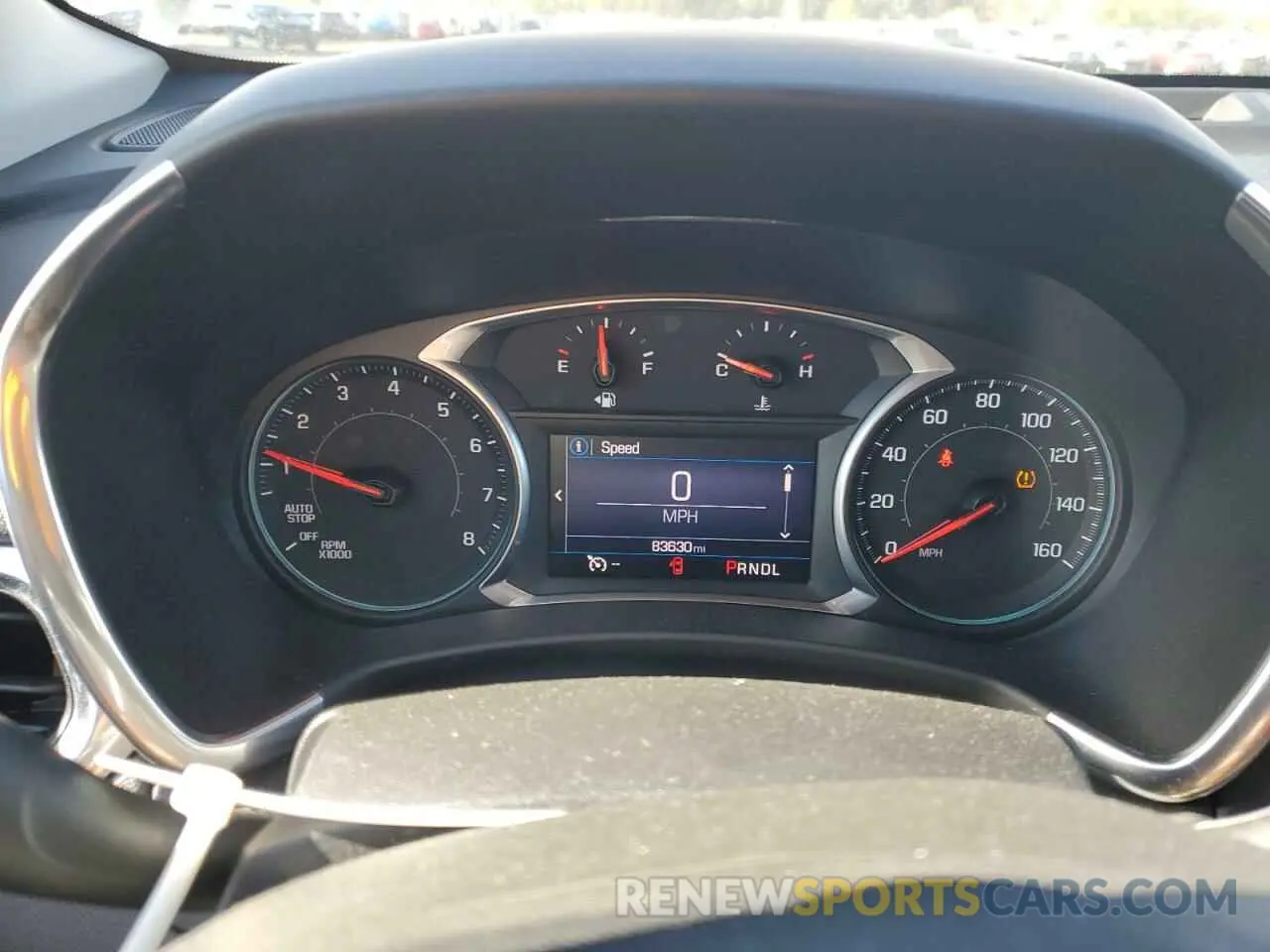 9 fotografías del automóvil dañado 3GNAXUEV8MS169393 CHEVROLET EQUINOX 2021