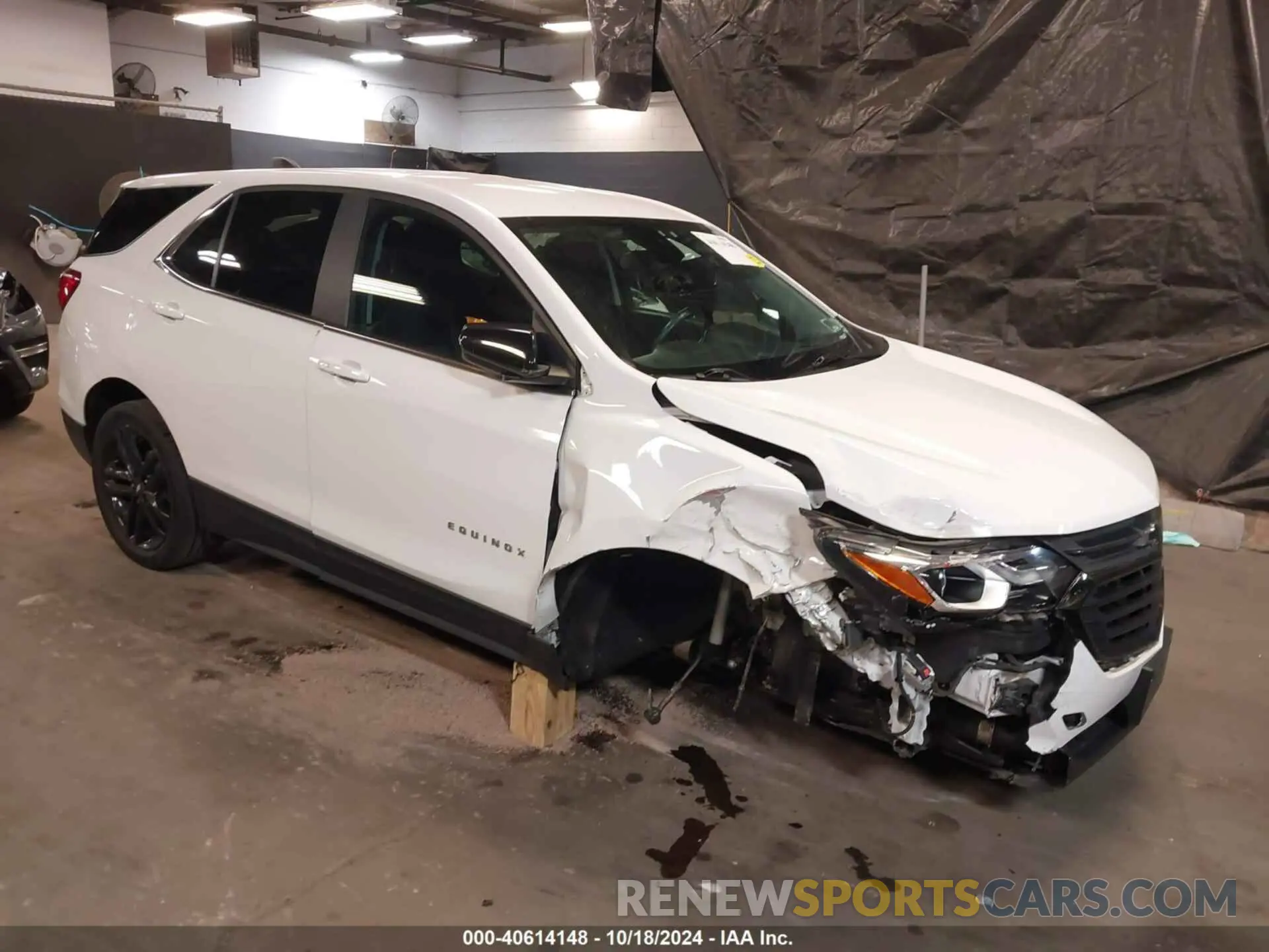 1 fotografías del automóvil dañado 3GNAXUEV9ML304391 CHEVROLET EQUINOX 2021