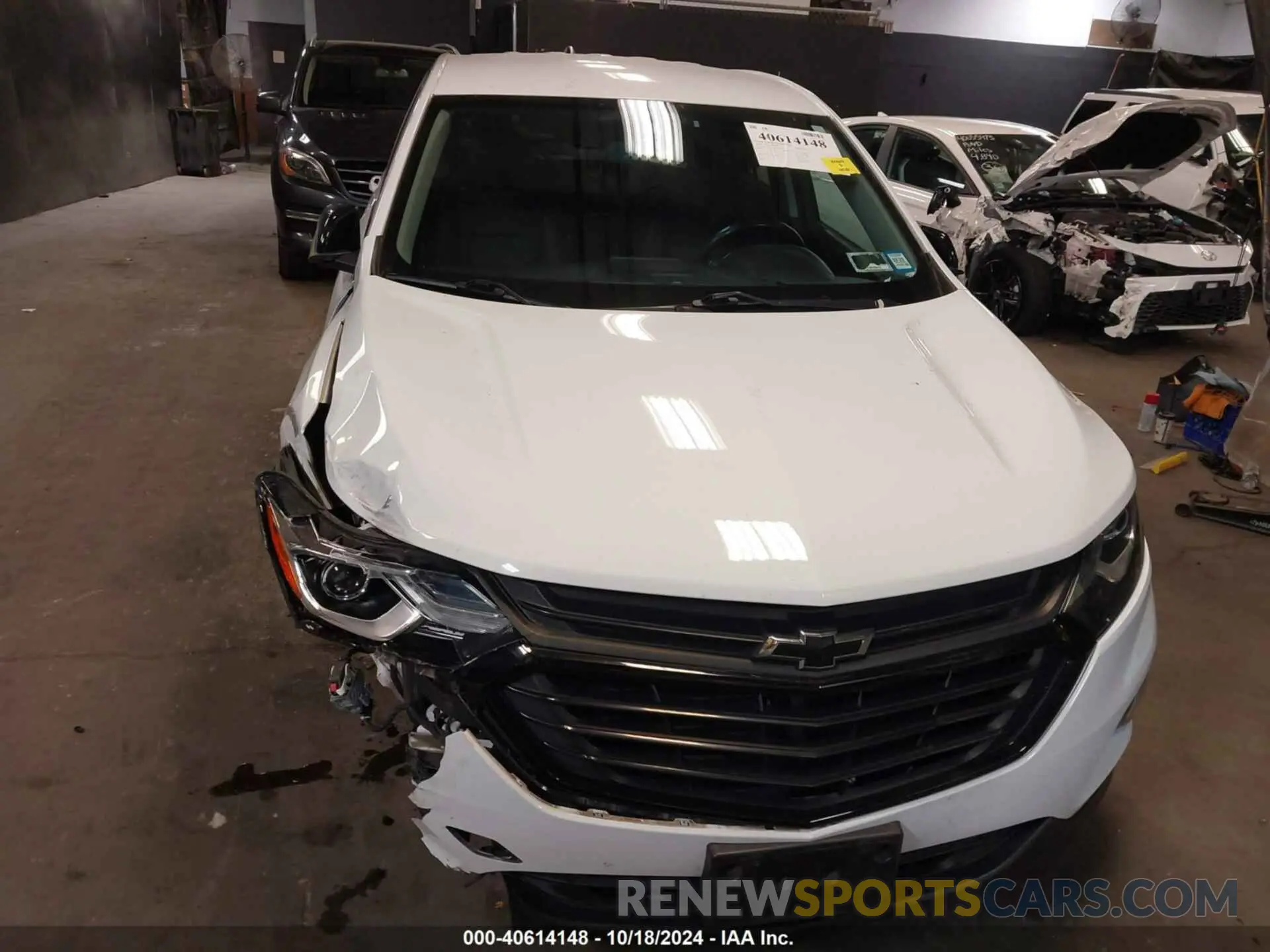 12 fotografías del automóvil dañado 3GNAXUEV9ML304391 CHEVROLET EQUINOX 2021