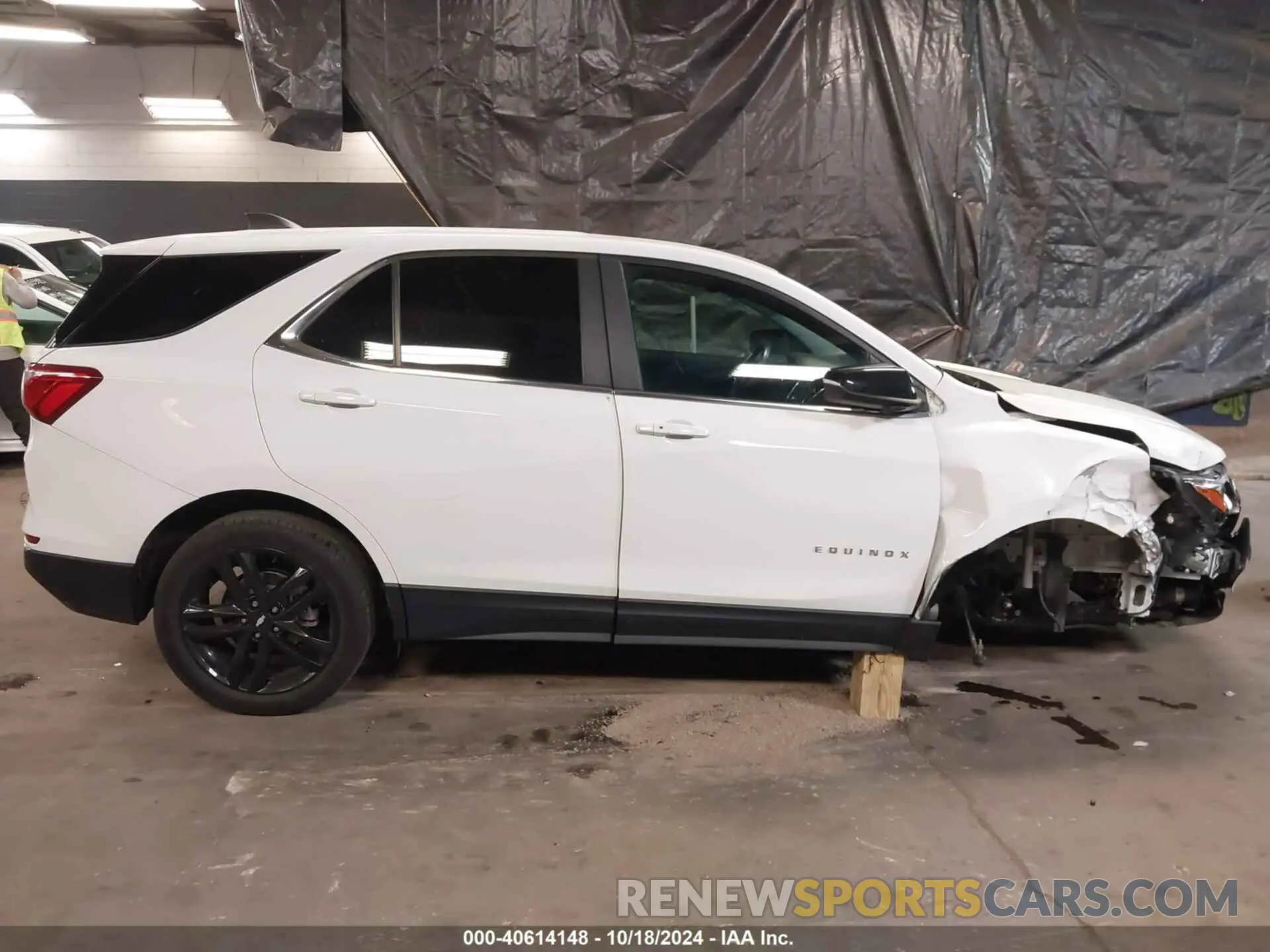 13 fotografías del automóvil dañado 3GNAXUEV9ML304391 CHEVROLET EQUINOX 2021