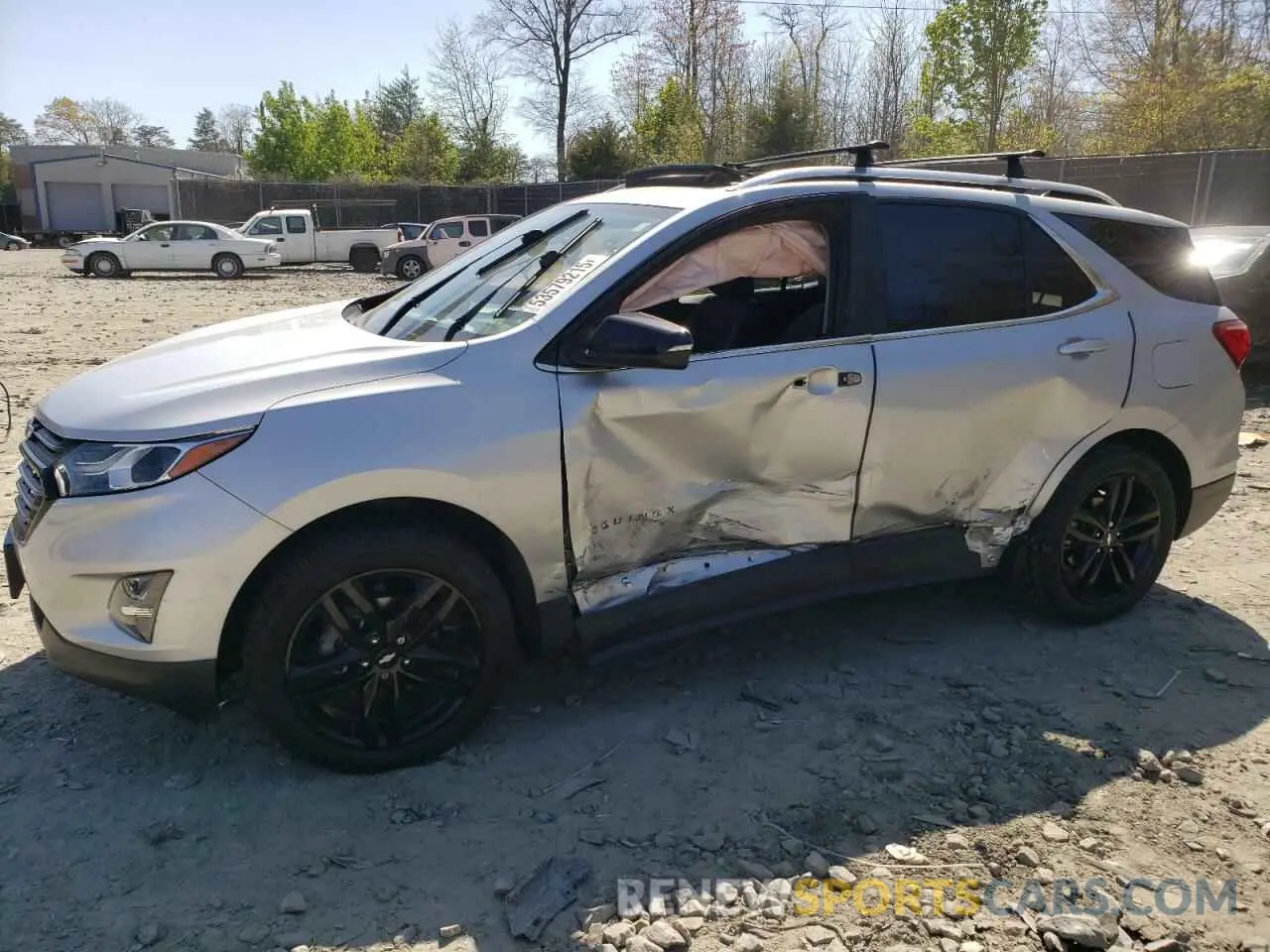 1 fotografías del automóvil dañado 3GNAXUEV9ML324401 CHEVROLET EQUINOX 2021