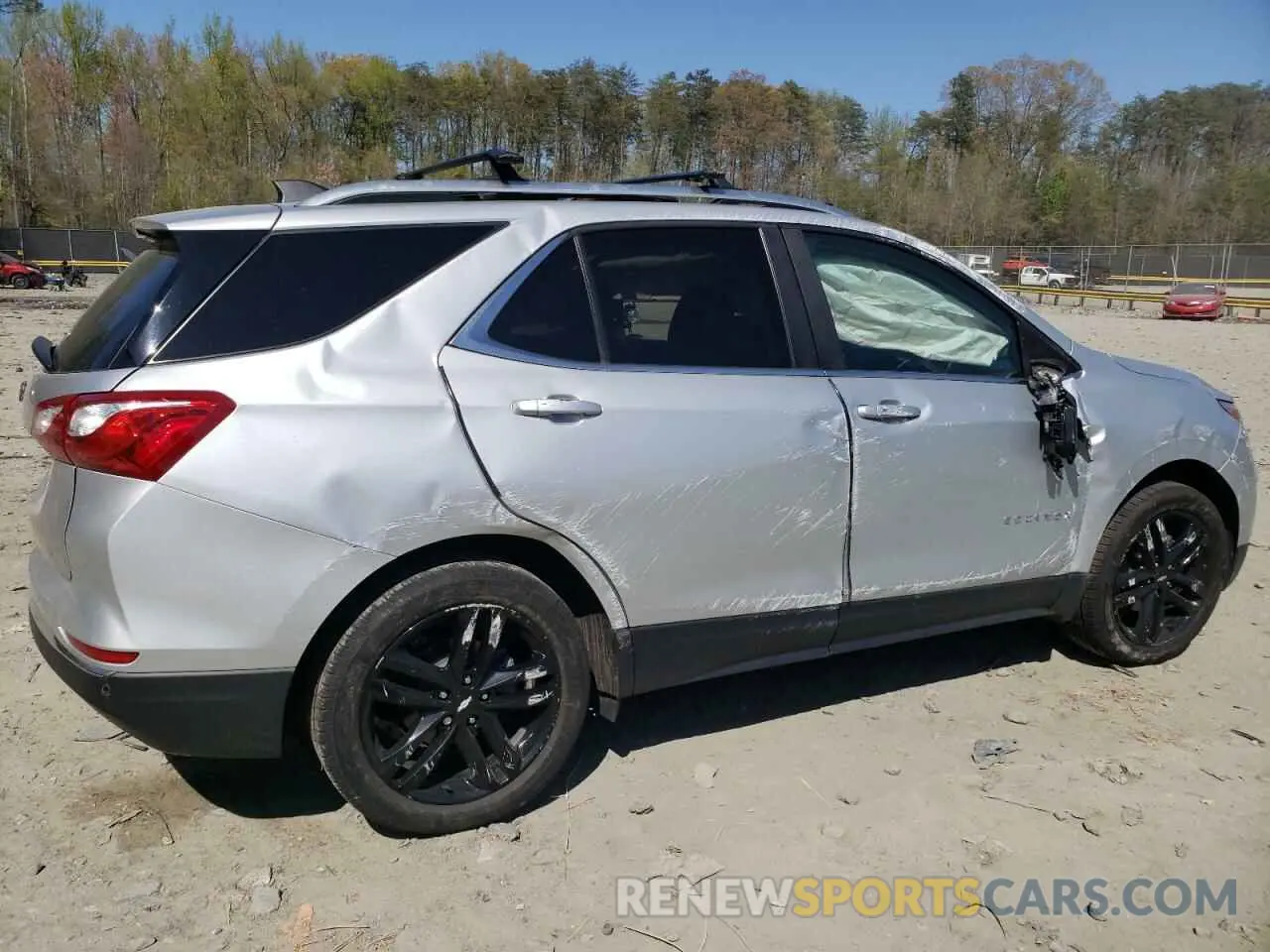 3 fotografías del automóvil dañado 3GNAXUEV9ML324401 CHEVROLET EQUINOX 2021