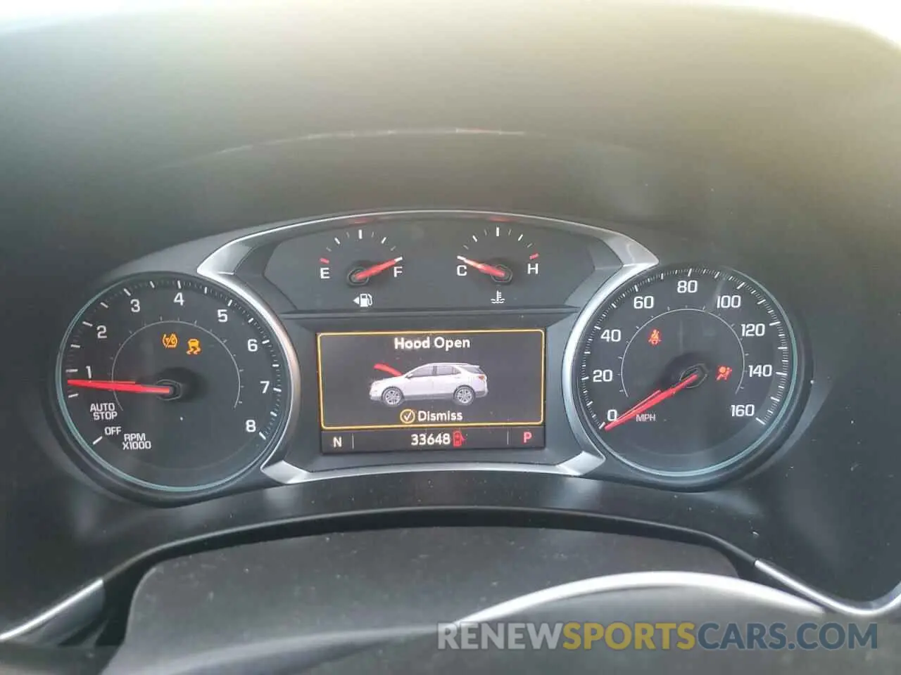 9 fotografías del automóvil dañado 3GNAXUEV9ML324401 CHEVROLET EQUINOX 2021