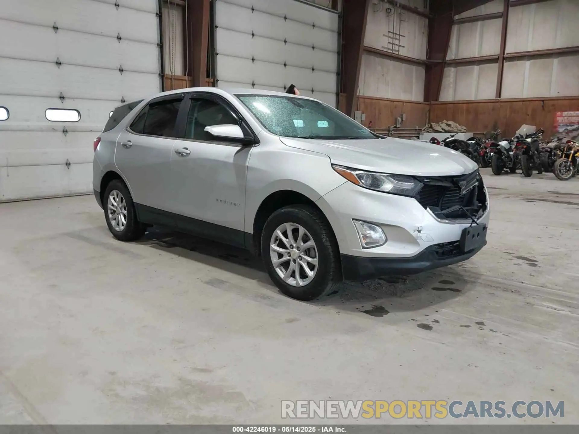 1 fotografías del automóvil dañado 3GNAXUEV9MS140887 CHEVROLET EQUINOX 2021