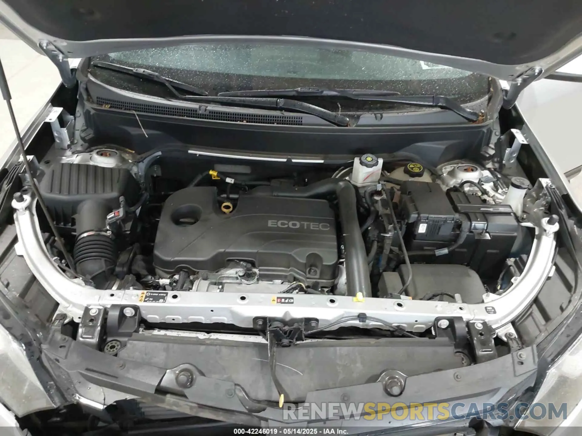 10 fotografías del automóvil dañado 3GNAXUEV9MS140887 CHEVROLET EQUINOX 2021