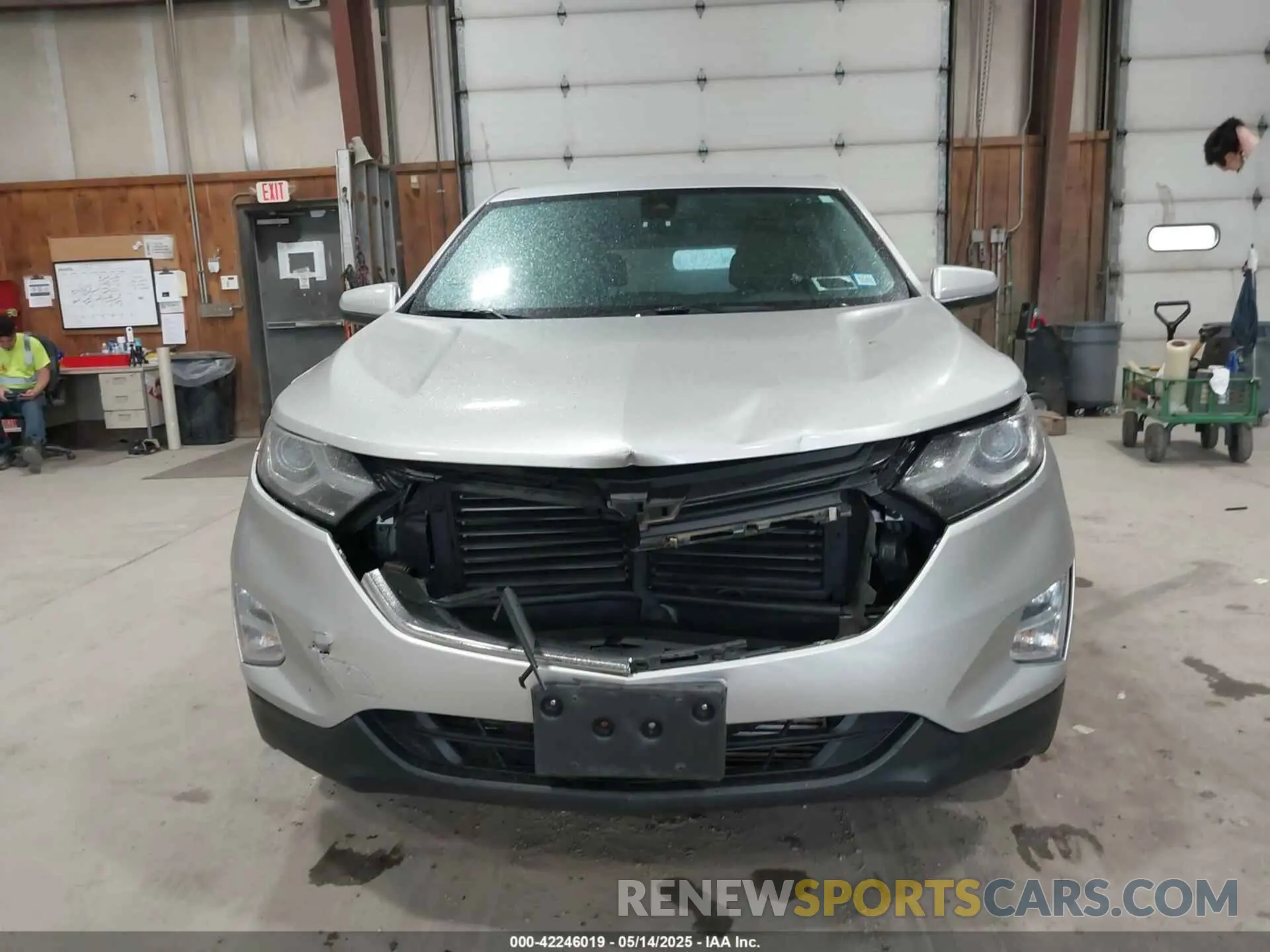 12 fotografías del automóvil dañado 3GNAXUEV9MS140887 CHEVROLET EQUINOX 2021