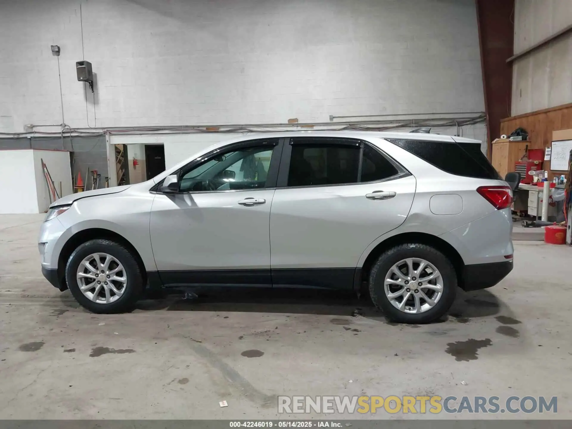 14 fotografías del automóvil dañado 3GNAXUEV9MS140887 CHEVROLET EQUINOX 2021
