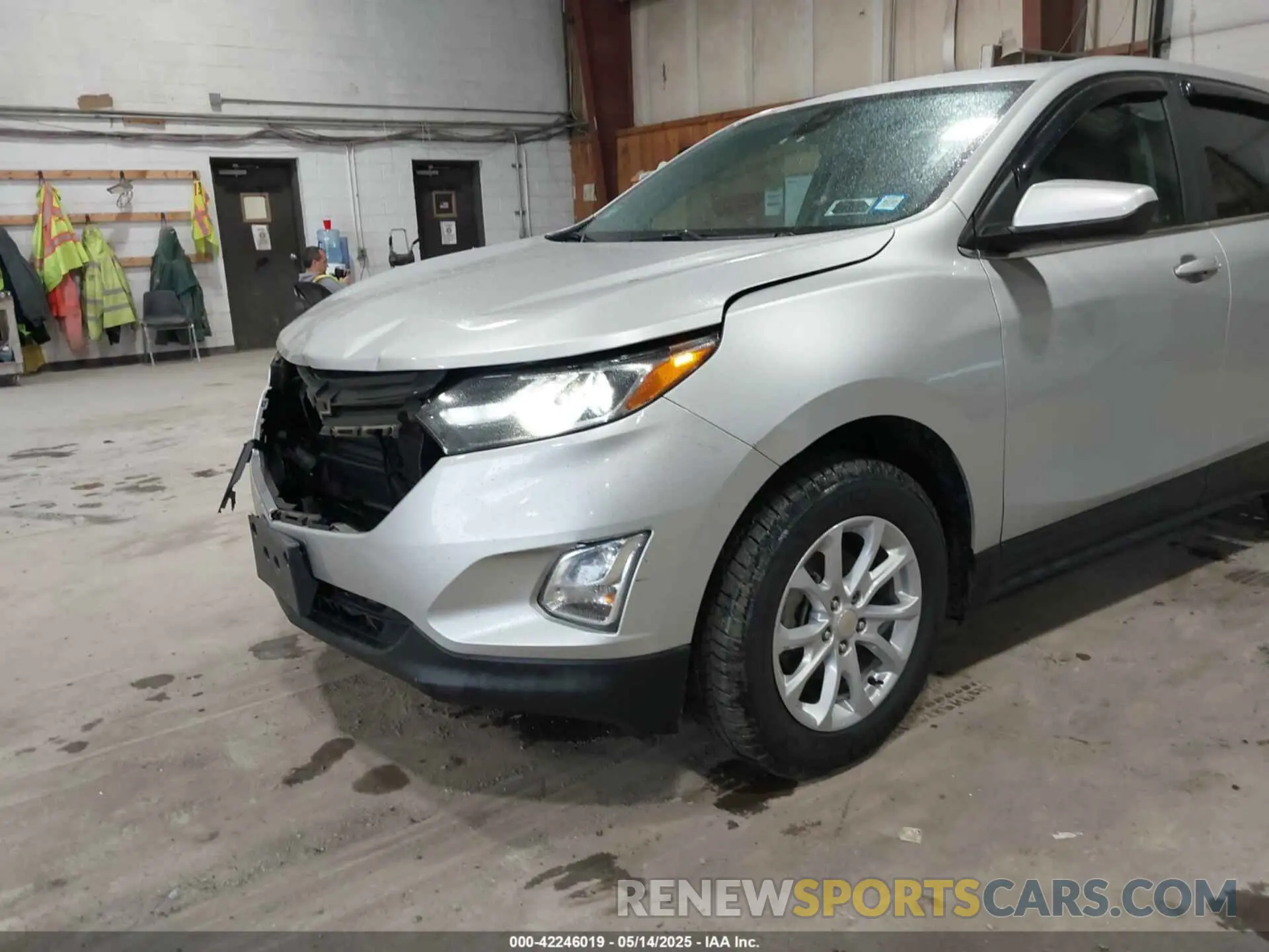 17 fotografías del automóvil dañado 3GNAXUEV9MS140887 CHEVROLET EQUINOX 2021