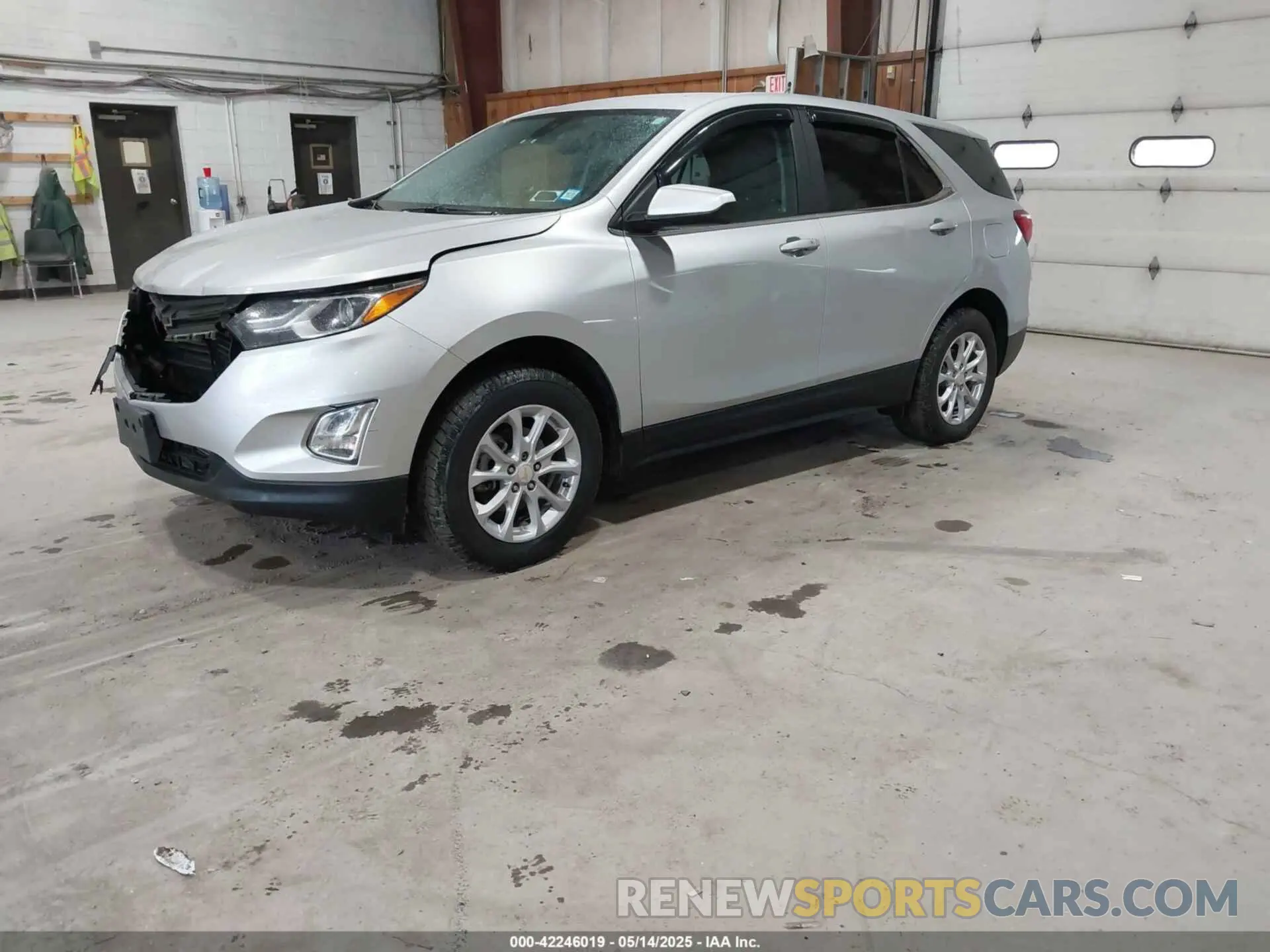 2 fotografías del automóvil dañado 3GNAXUEV9MS140887 CHEVROLET EQUINOX 2021
