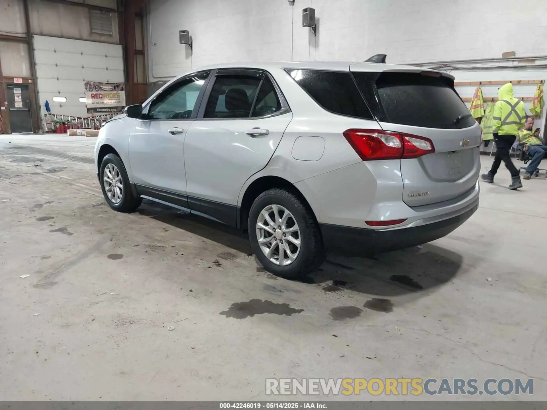 3 fotografías del automóvil dañado 3GNAXUEV9MS140887 CHEVROLET EQUINOX 2021