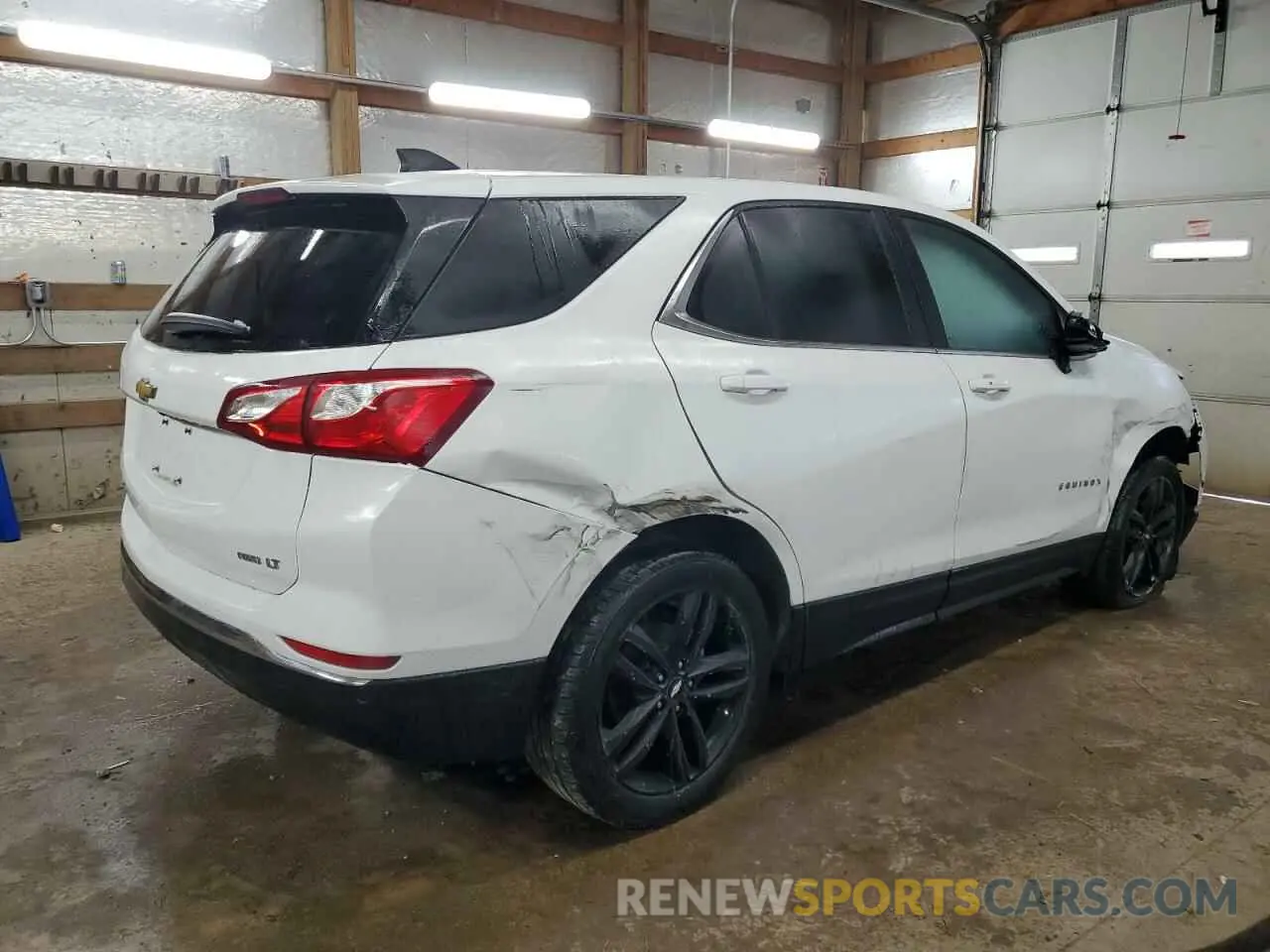 3 fotografías del automóvil dañado 3GNAXUEV9MS178622 CHEVROLET EQUINOX 2021