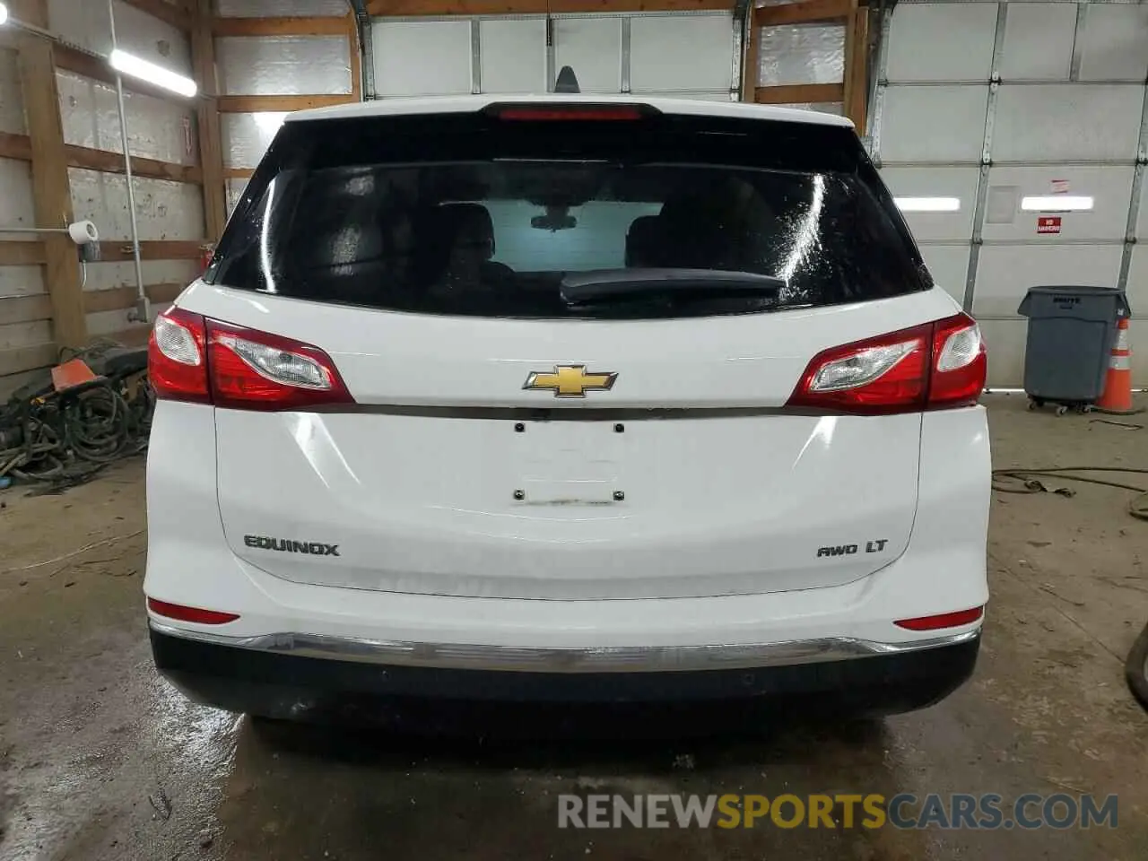 6 fotografías del automóvil dañado 3GNAXUEV9MS178622 CHEVROLET EQUINOX 2021