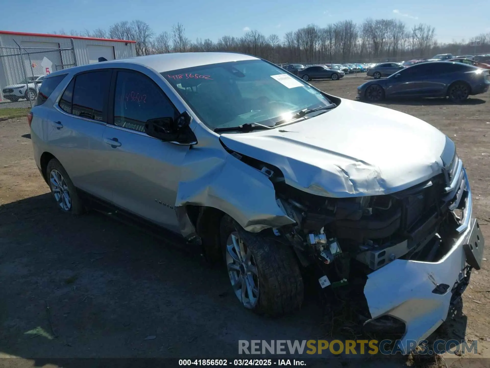 1 fotografías del automóvil dañado 3GNAXUEV9MS180984 CHEVROLET EQUINOX 2021