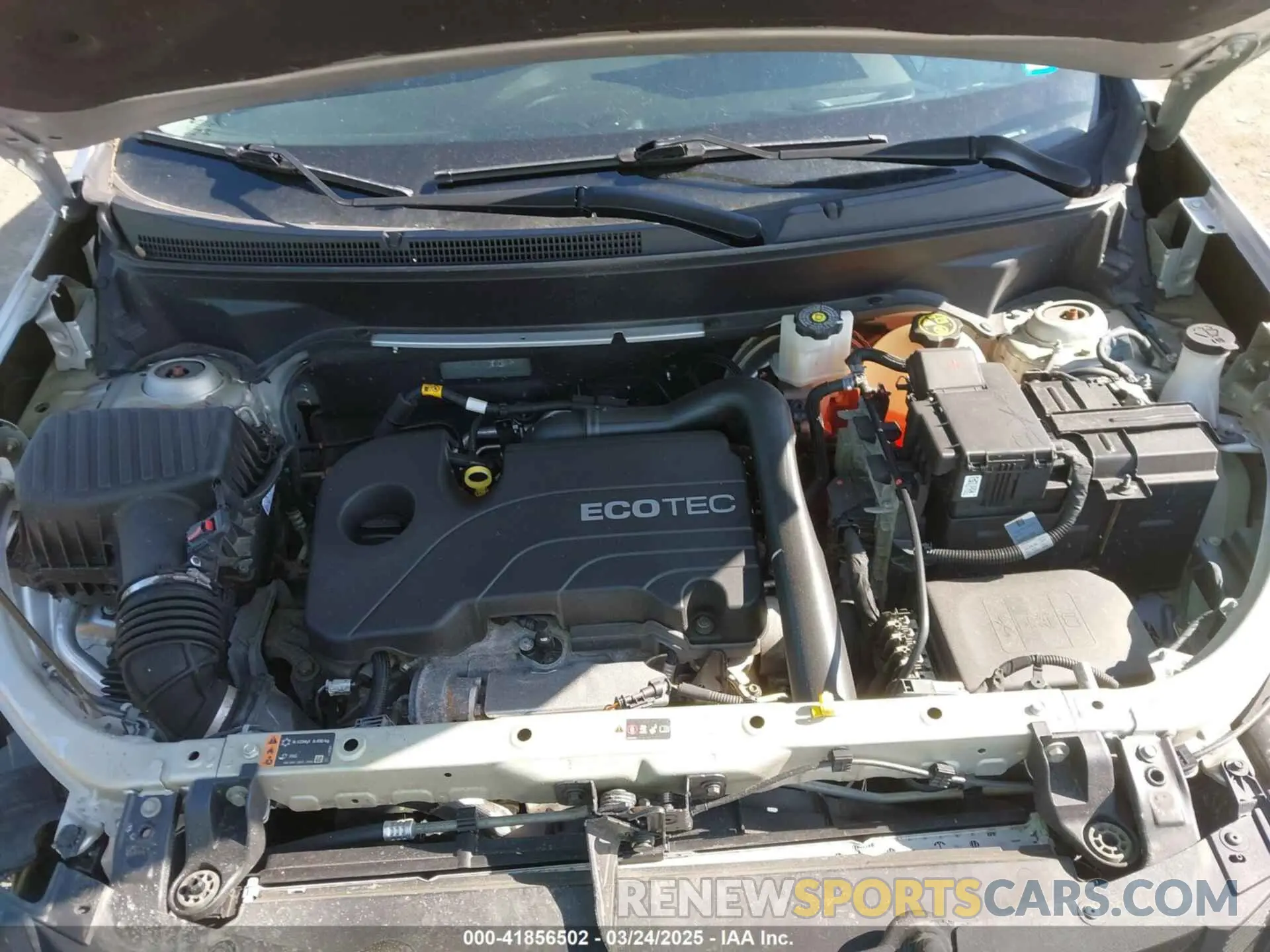 10 fotografías del automóvil dañado 3GNAXUEV9MS180984 CHEVROLET EQUINOX 2021