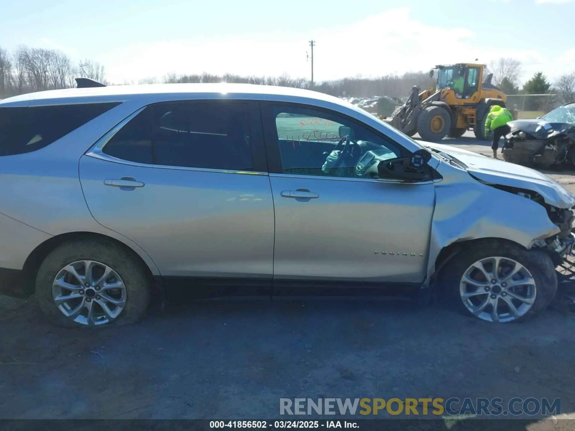 12 fotografías del automóvil dañado 3GNAXUEV9MS180984 CHEVROLET EQUINOX 2021