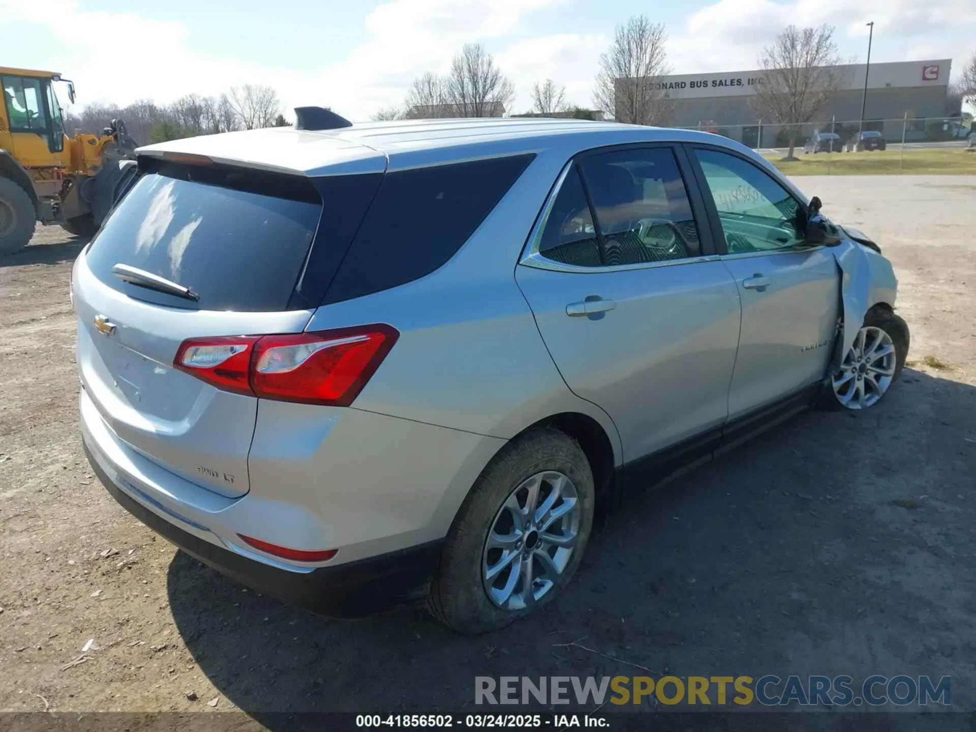 4 fotografías del automóvil dañado 3GNAXUEV9MS180984 CHEVROLET EQUINOX 2021