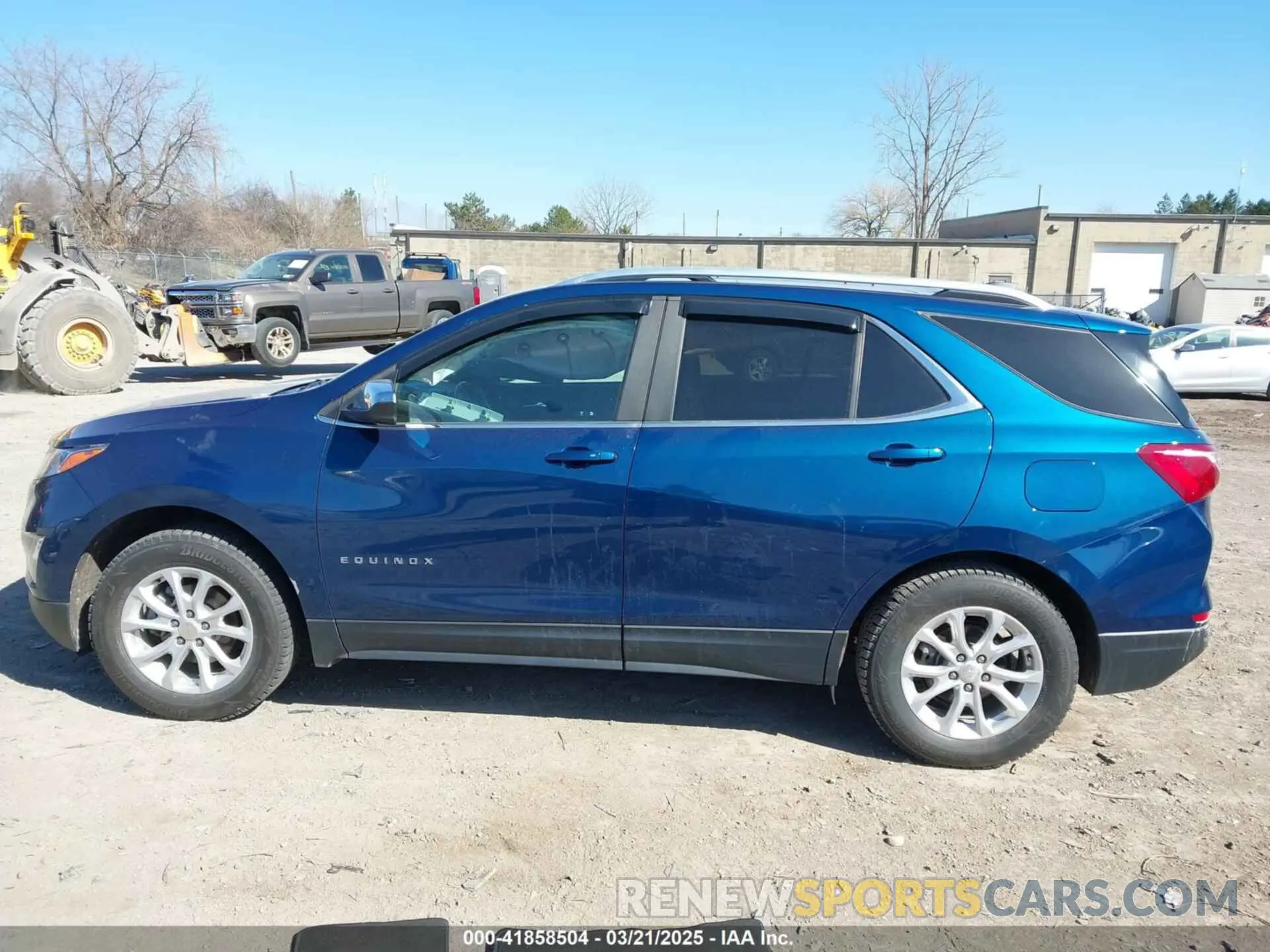 14 fotografías del automóvil dañado 3GNAXUEVXML308269 CHEVROLET EQUINOX 2021