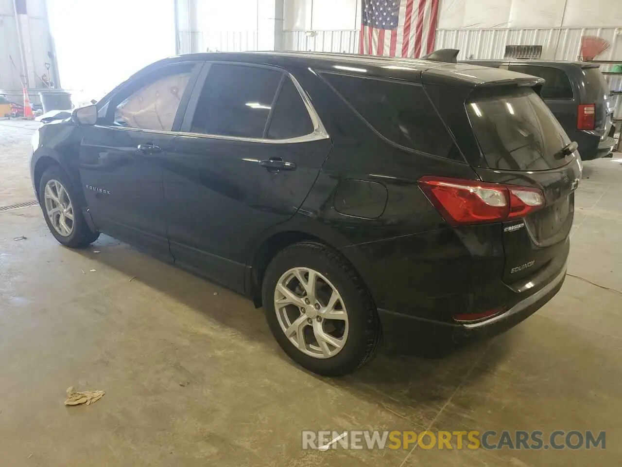 2 fotografías del automóvil dañado 3GNAXUEVXML328070 CHEVROLET EQUINOX 2021