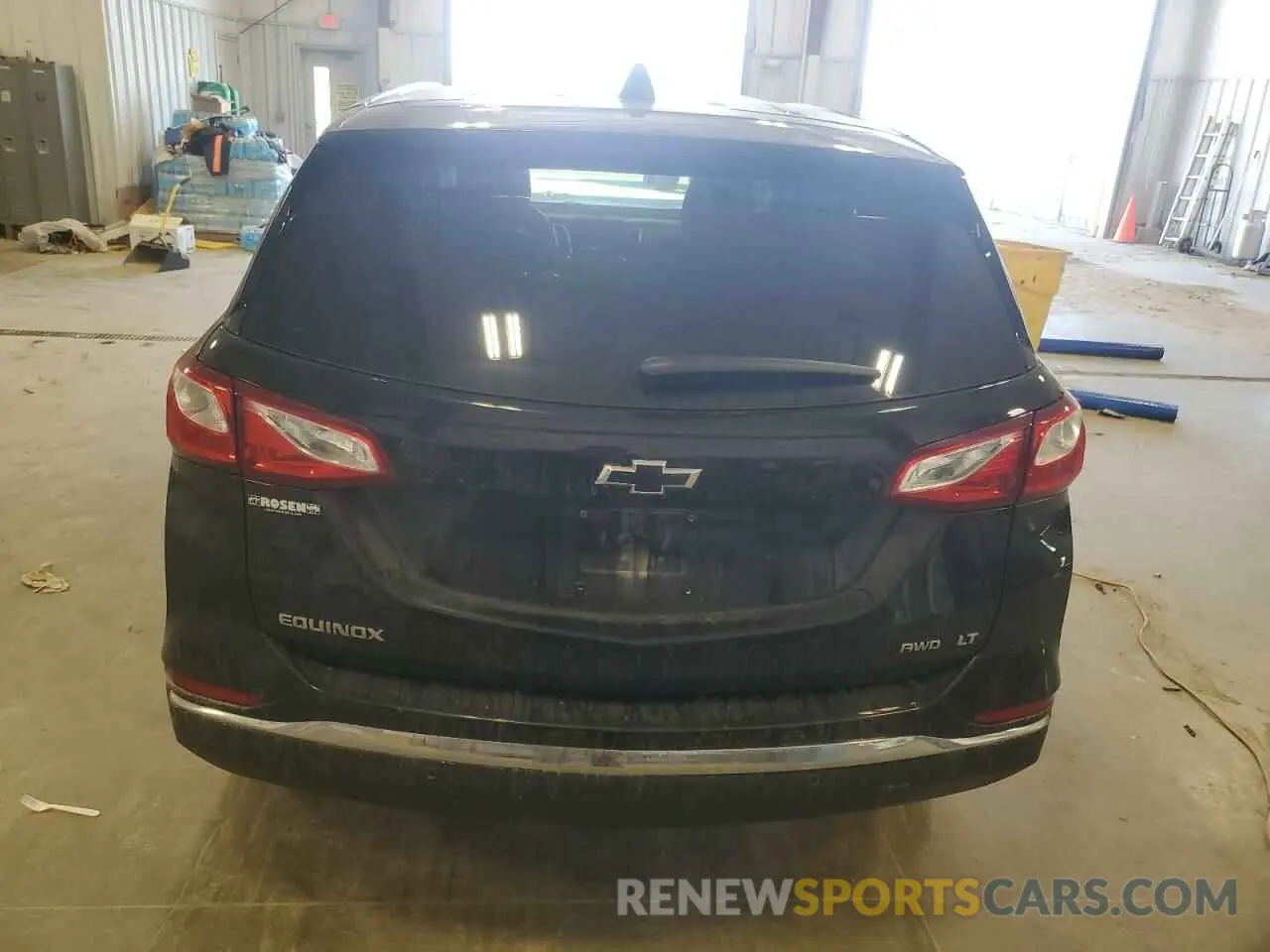6 fotografías del automóvil dañado 3GNAXUEVXML328070 CHEVROLET EQUINOX 2021