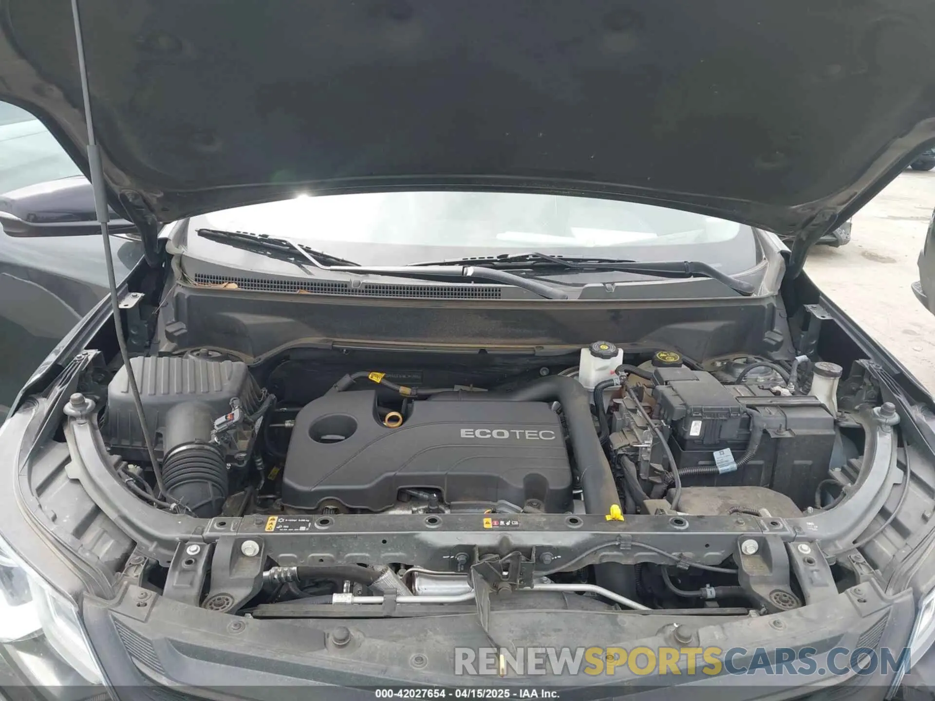 10 fotografías del automóvil dañado 3GNAXUEVXML341465 CHEVROLET EQUINOX 2021