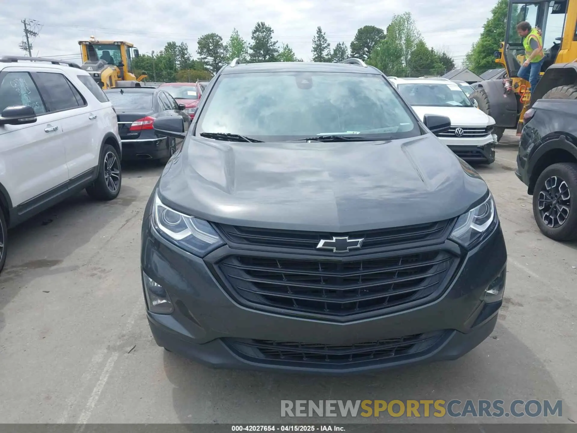 12 fotografías del automóvil dañado 3GNAXUEVXML341465 CHEVROLET EQUINOX 2021