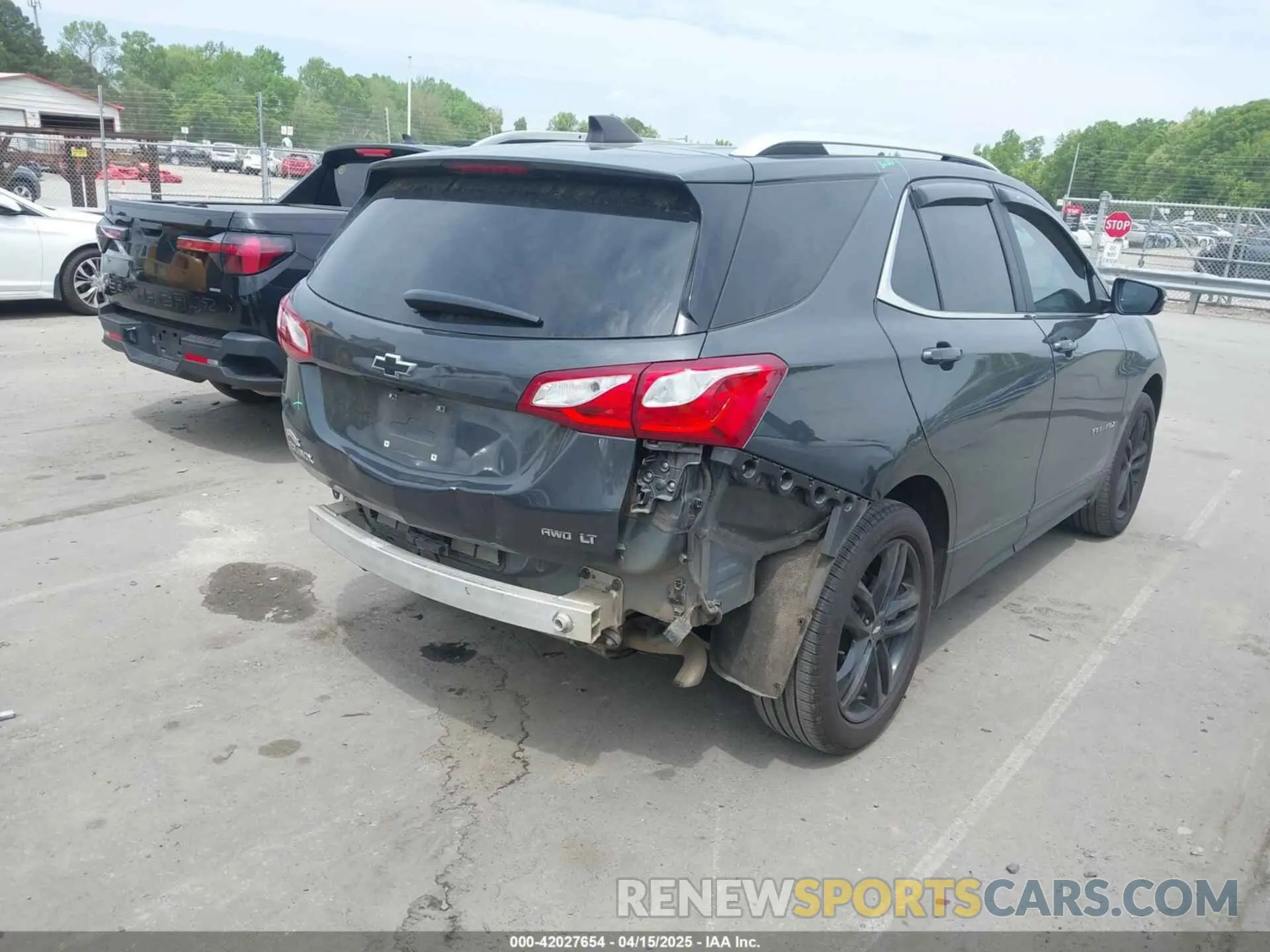 4 fotografías del automóvil dañado 3GNAXUEVXML341465 CHEVROLET EQUINOX 2021