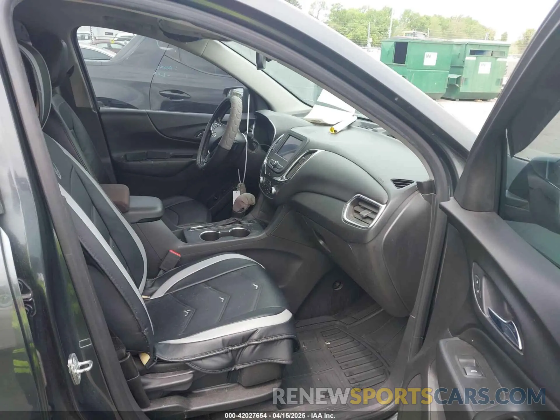 5 fotografías del automóvil dañado 3GNAXUEVXML341465 CHEVROLET EQUINOX 2021