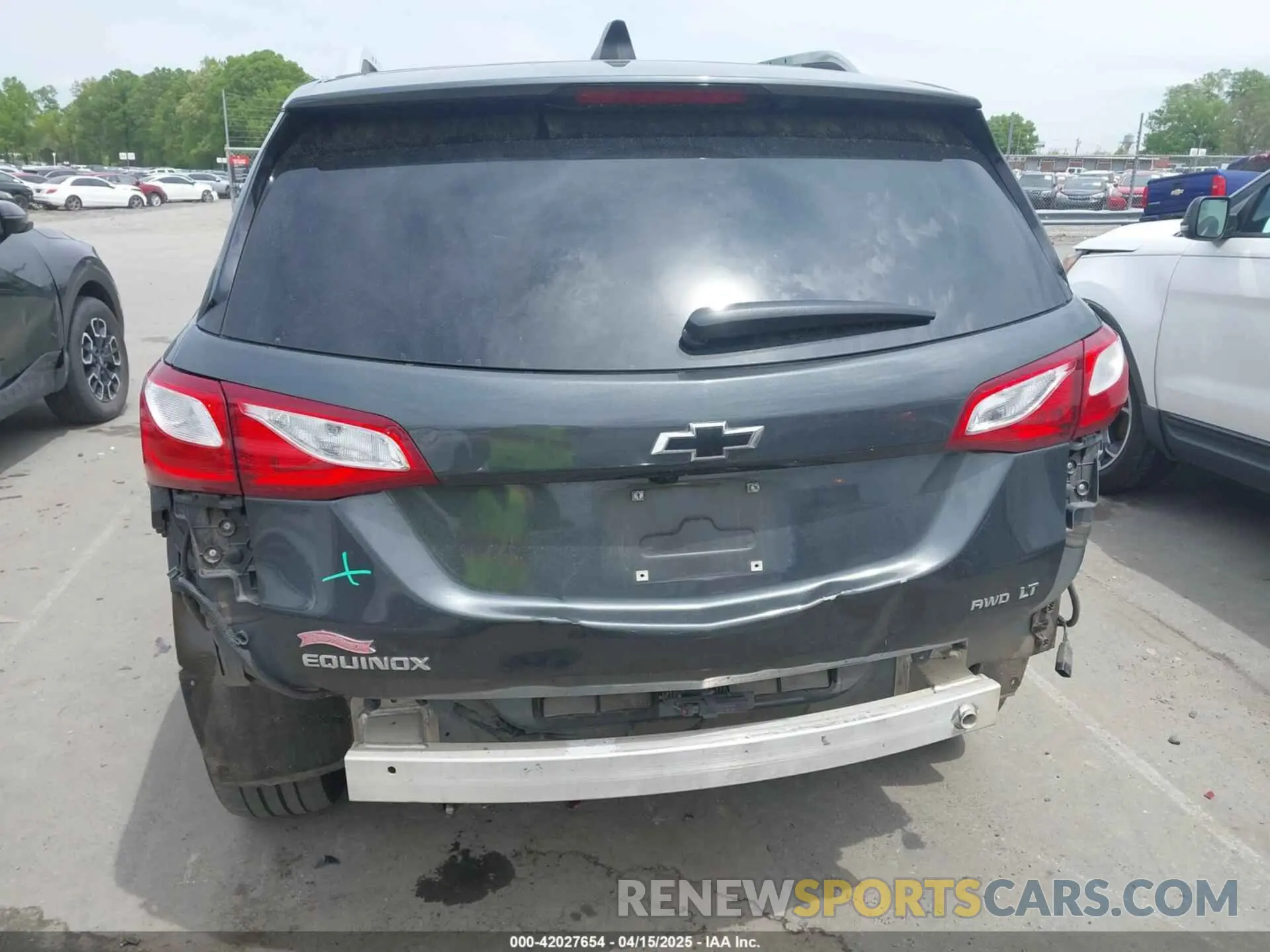 6 fotografías del automóvil dañado 3GNAXUEVXML341465 CHEVROLET EQUINOX 2021