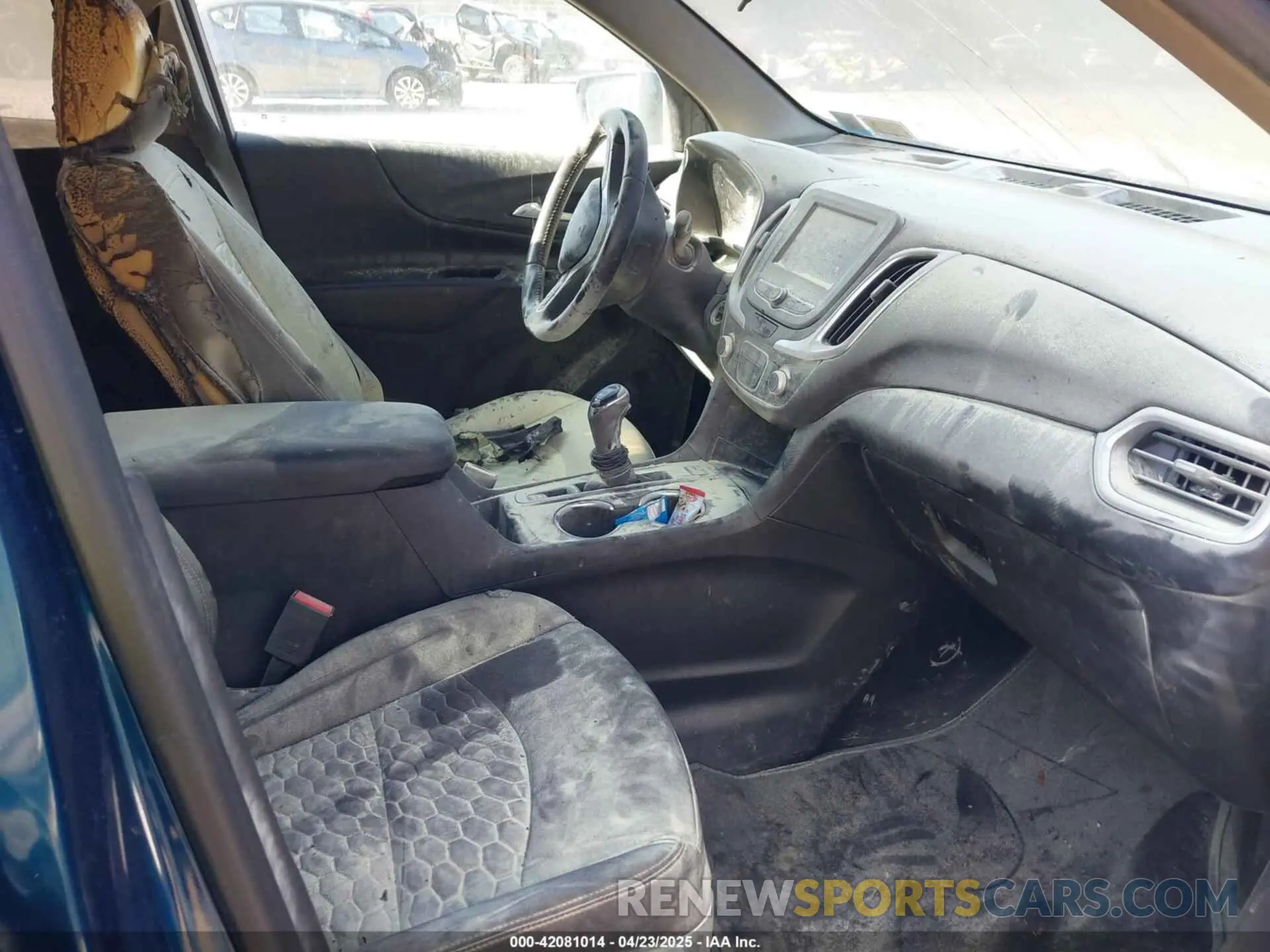 5 fotografías del automóvil dañado 3GNAXUEVXML355219 CHEVROLET EQUINOX 2021
