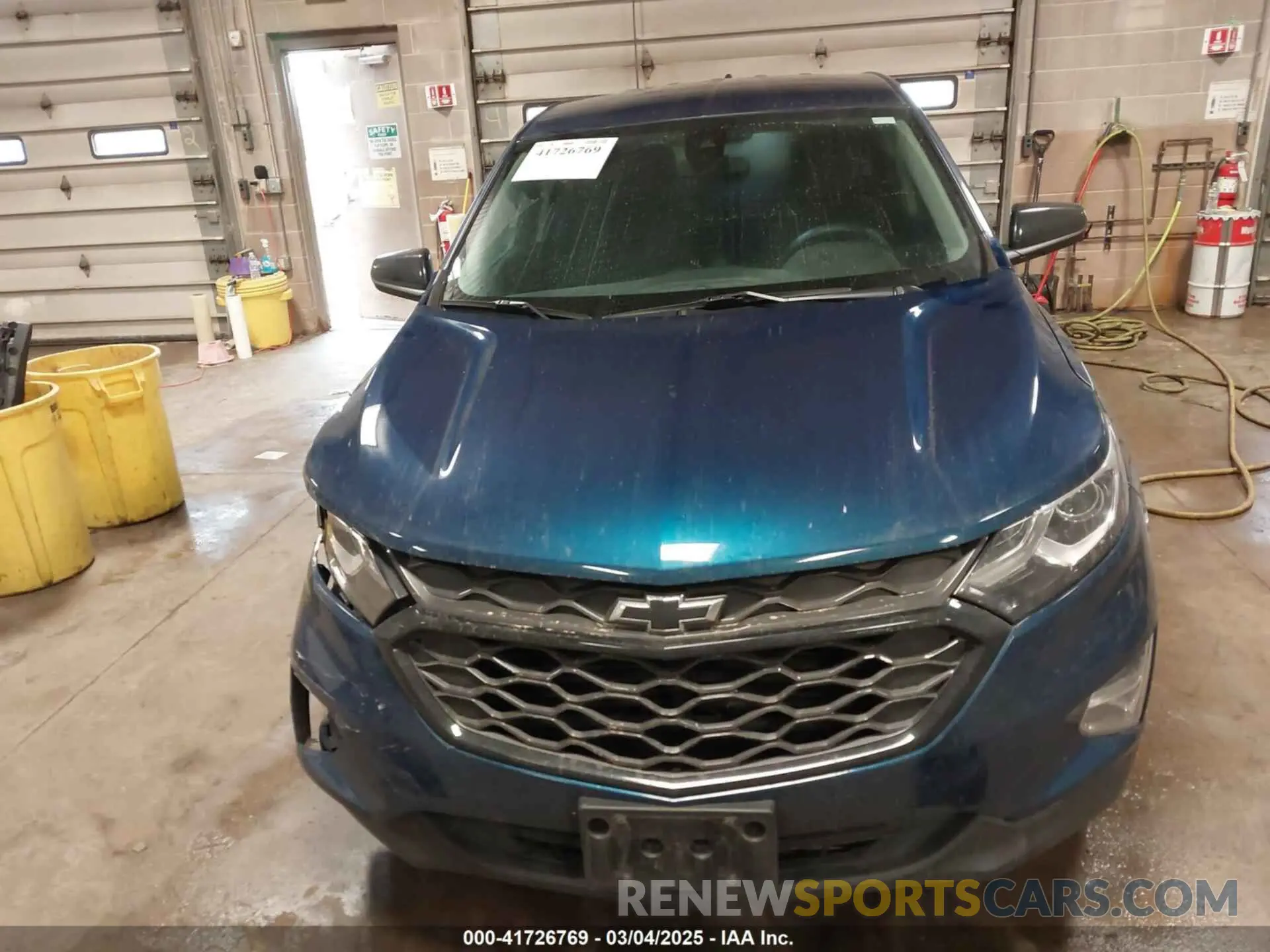 12 fotografías del automóvil dañado 3GNAXUEVXML362462 CHEVROLET EQUINOX 2021