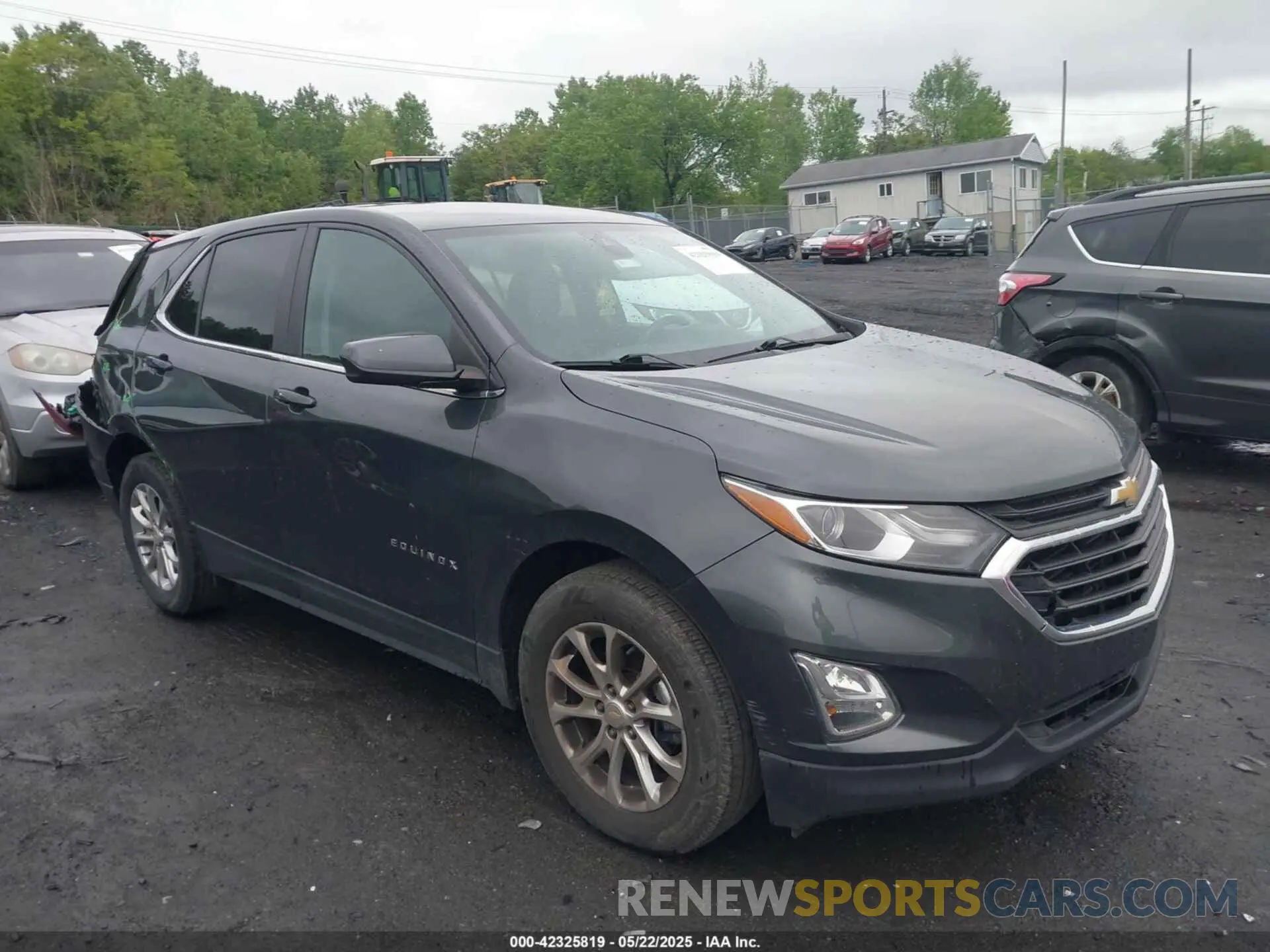 1 fotografías del automóvil dañado 3GNAXUEVXML378399 CHEVROLET EQUINOX 2021