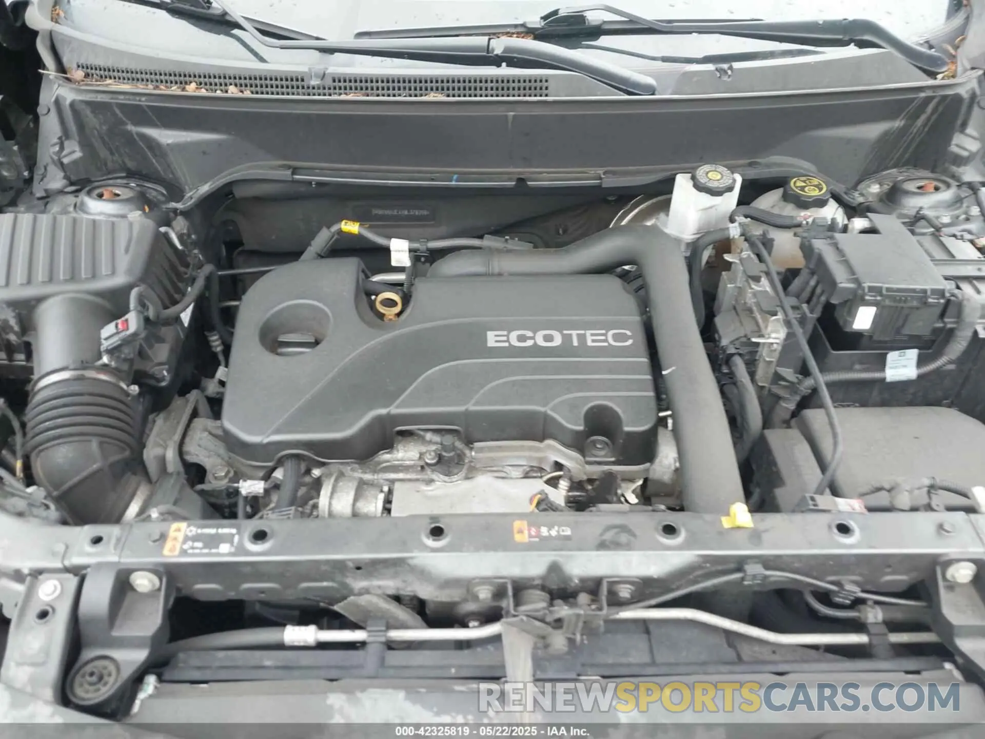 10 fotografías del automóvil dañado 3GNAXUEVXML378399 CHEVROLET EQUINOX 2021