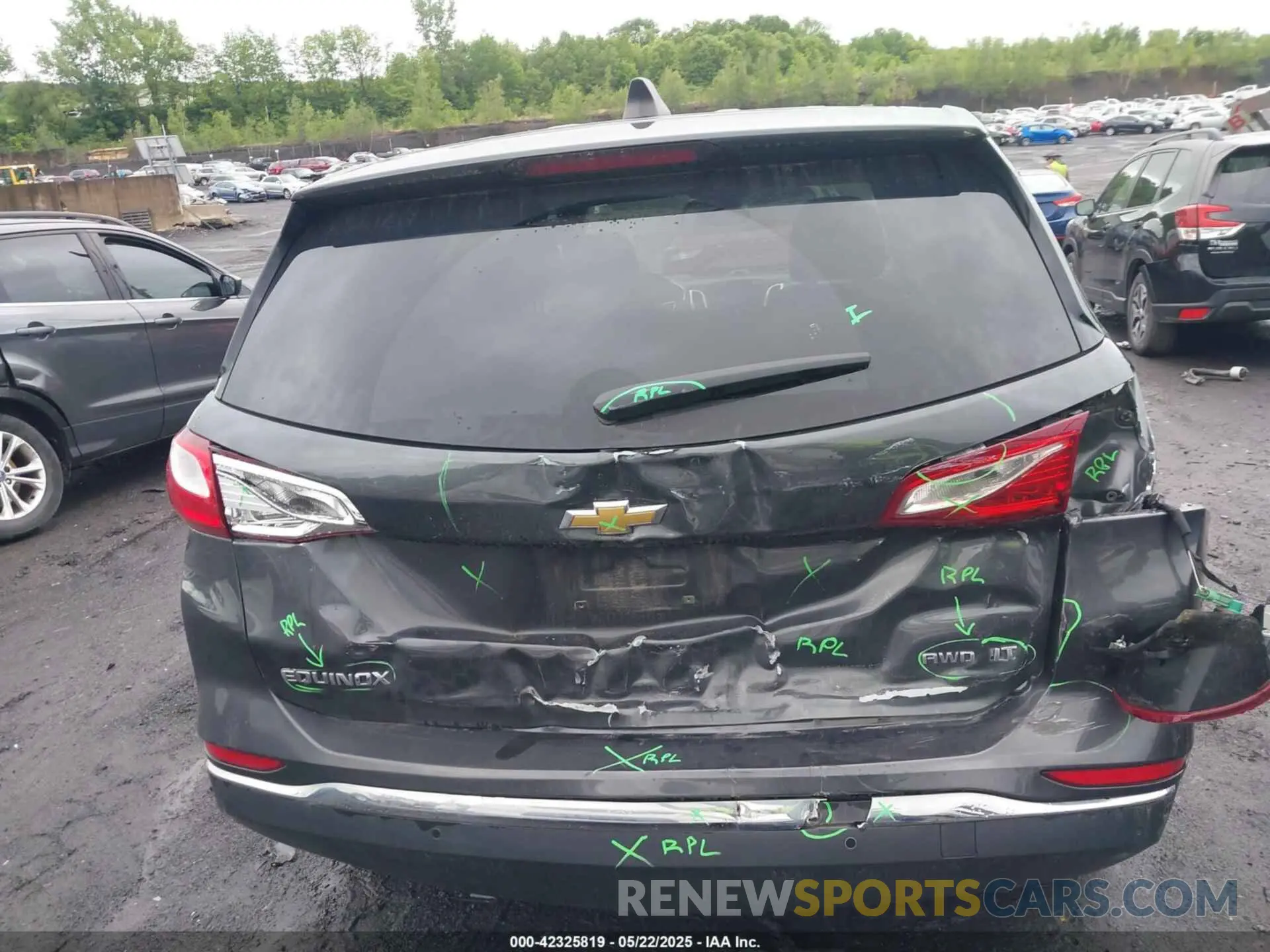 16 fotografías del automóvil dañado 3GNAXUEVXML378399 CHEVROLET EQUINOX 2021