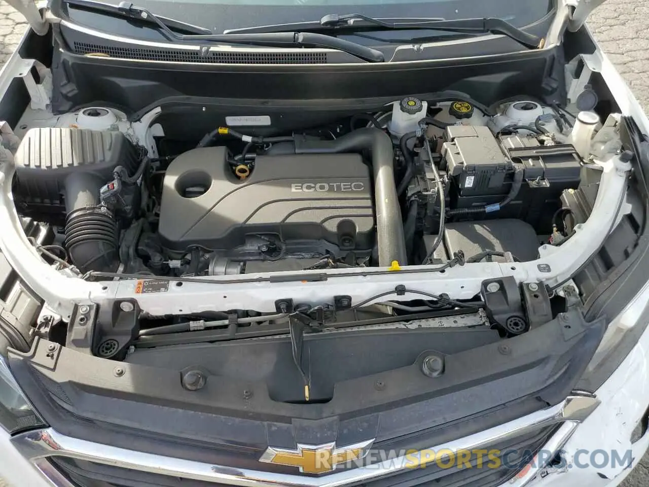 12 fotografías del automóvil dañado 3GNAXUEVXMS103203 CHEVROLET EQUINOX 2021