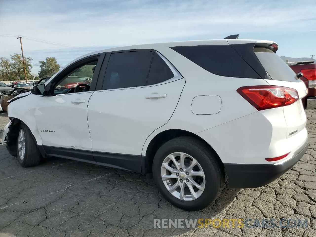 2 fotografías del automóvil dañado 3GNAXUEVXMS103203 CHEVROLET EQUINOX 2021