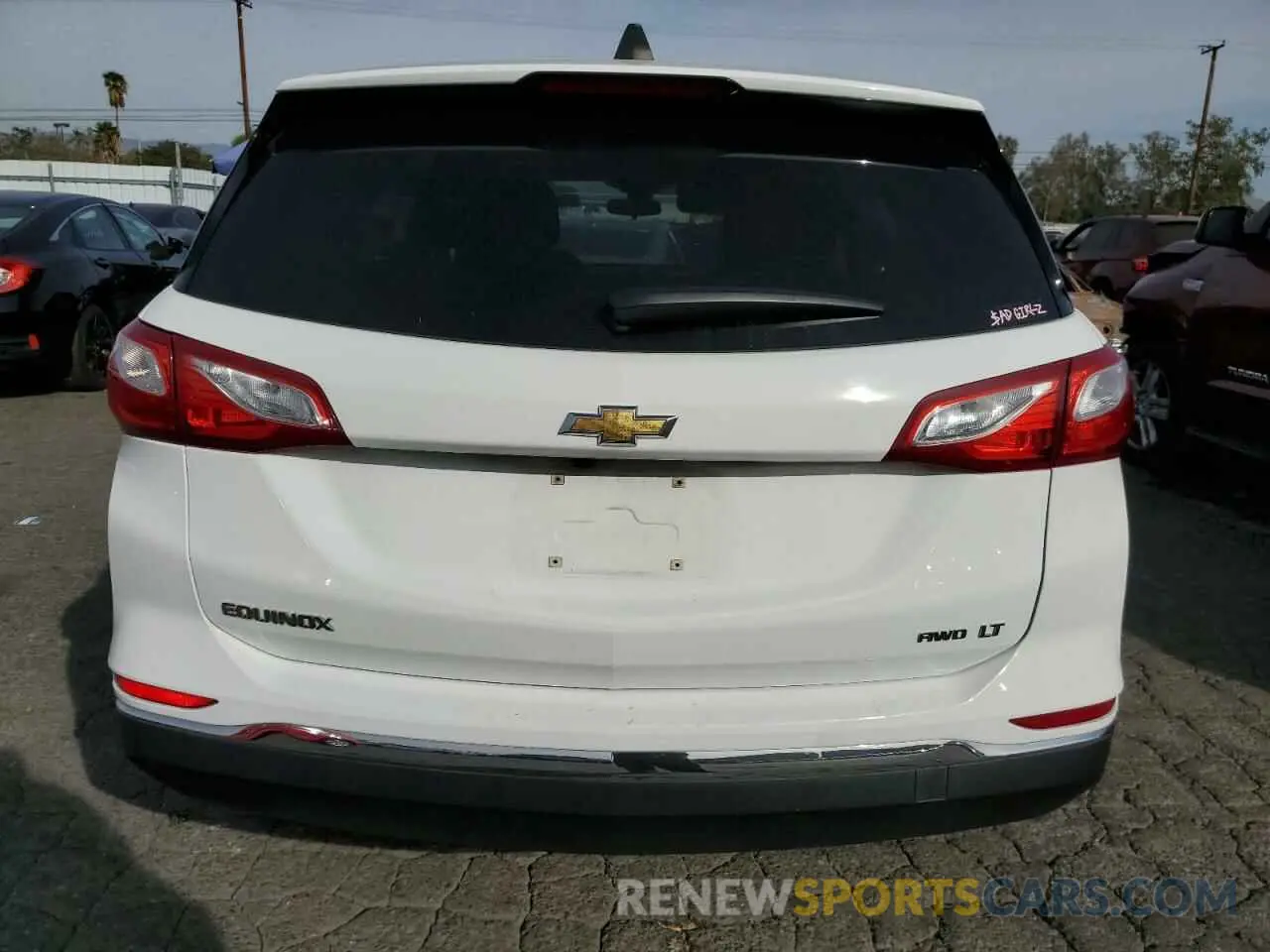 6 fotografías del automóvil dañado 3GNAXUEVXMS103203 CHEVROLET EQUINOX 2021