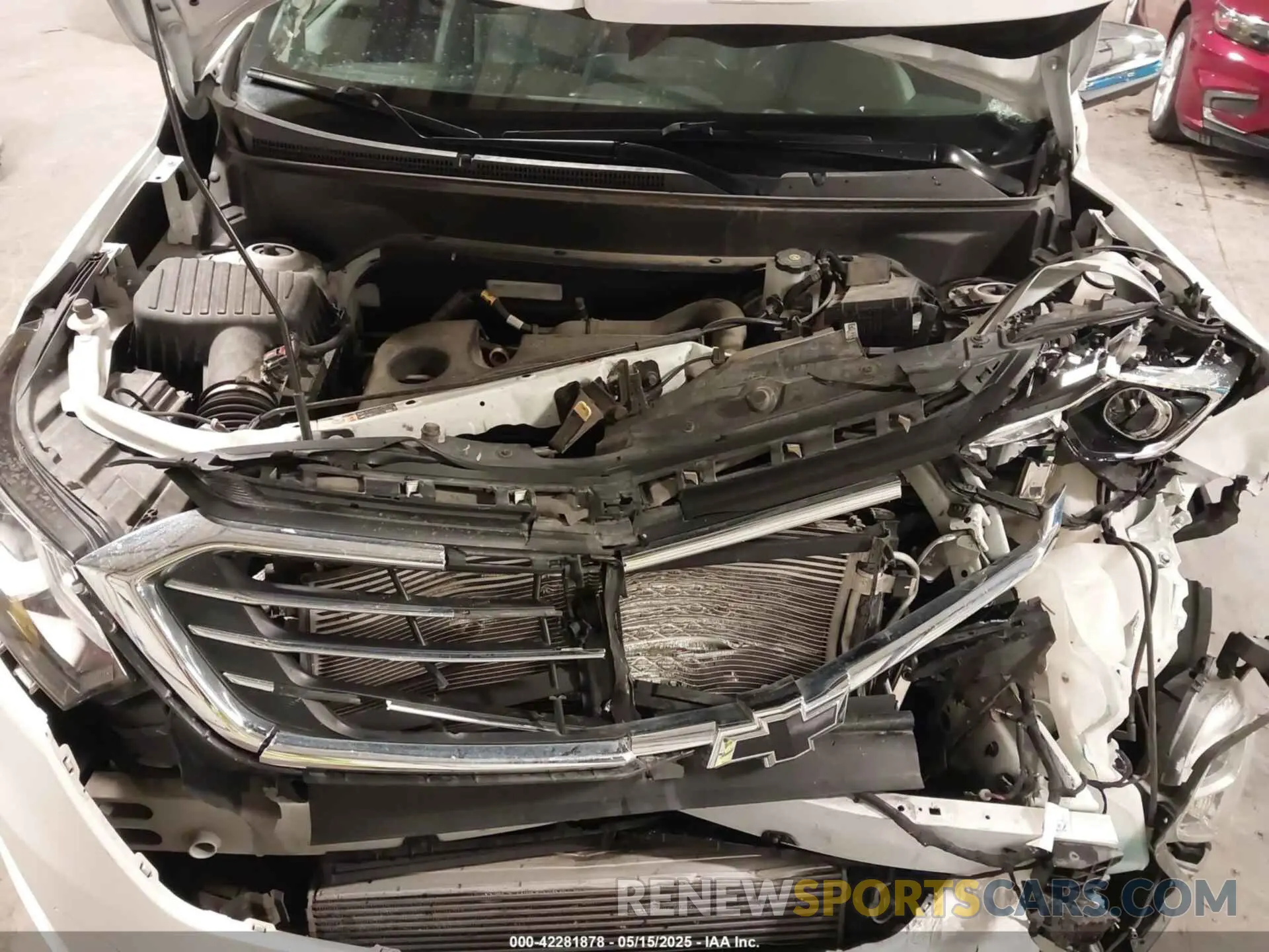 10 fotografías del automóvil dañado 3GNAXXEV1MS107531 CHEVROLET EQUINOX 2021