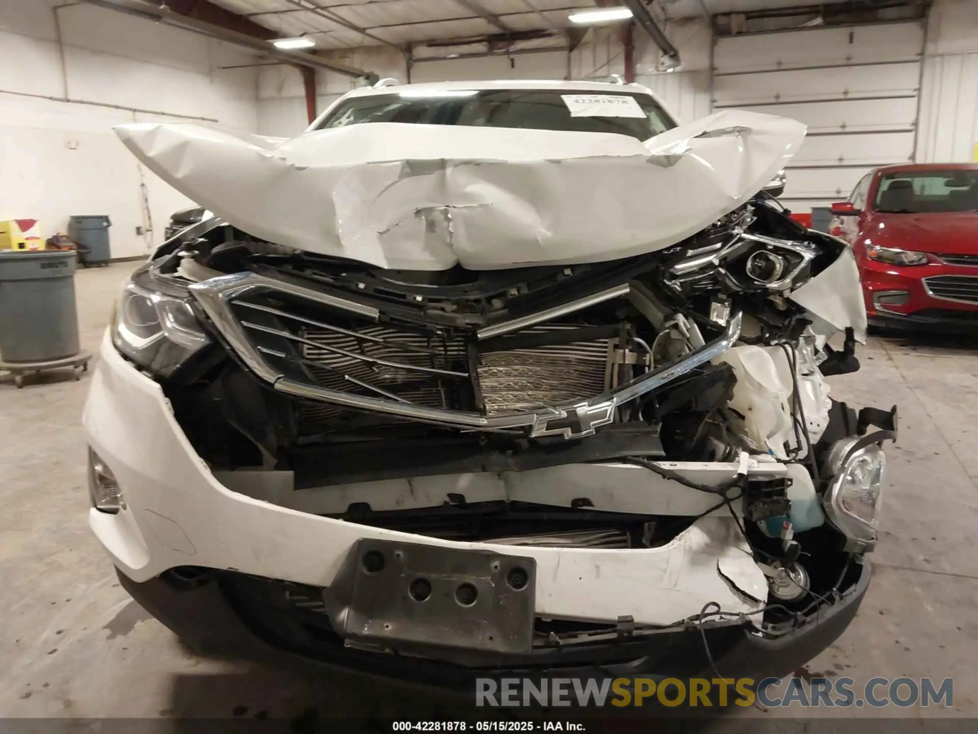 13 fotografías del automóvil dañado 3GNAXXEV1MS107531 CHEVROLET EQUINOX 2021