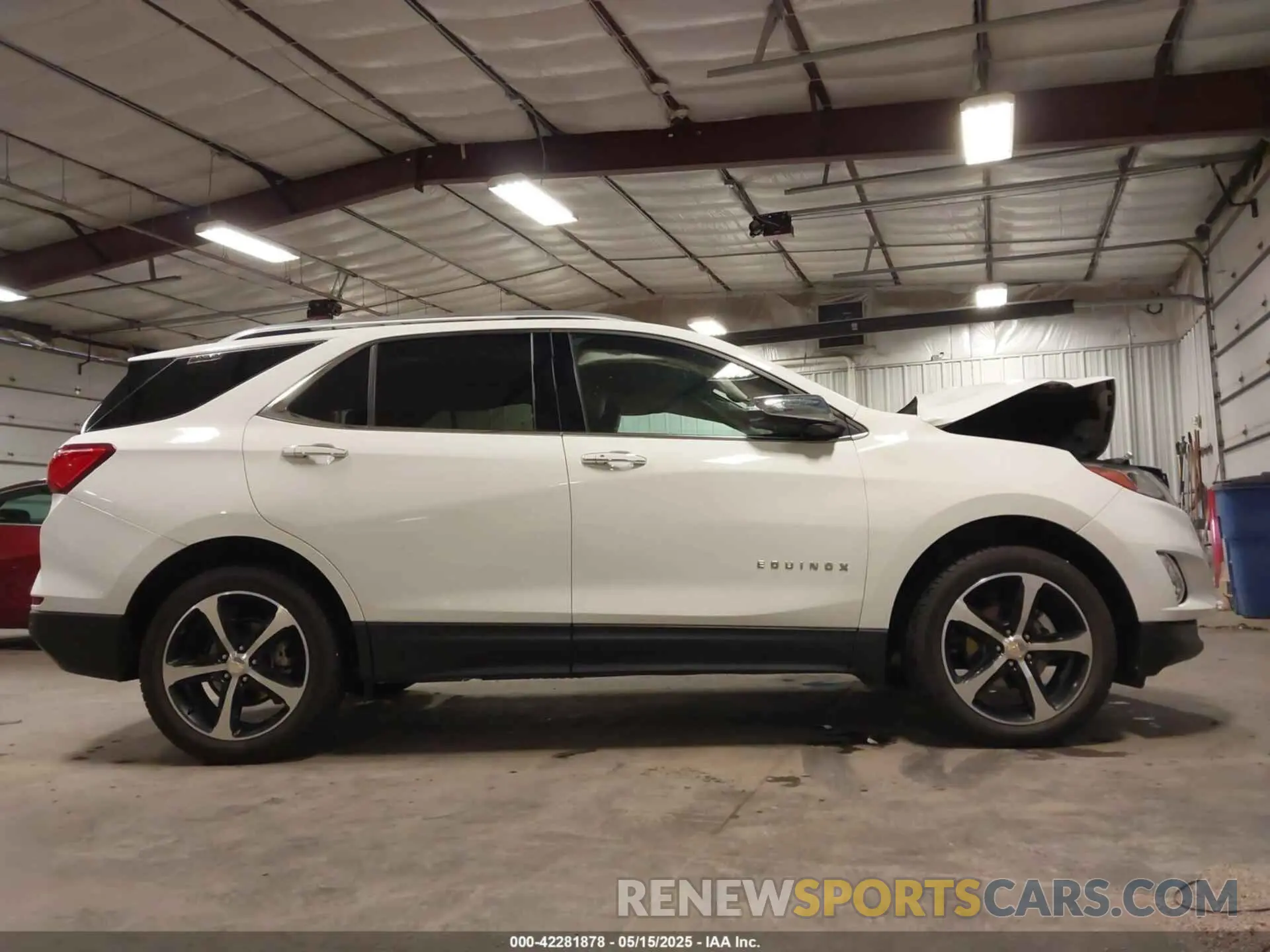 14 fotografías del automóvil dañado 3GNAXXEV1MS107531 CHEVROLET EQUINOX 2021