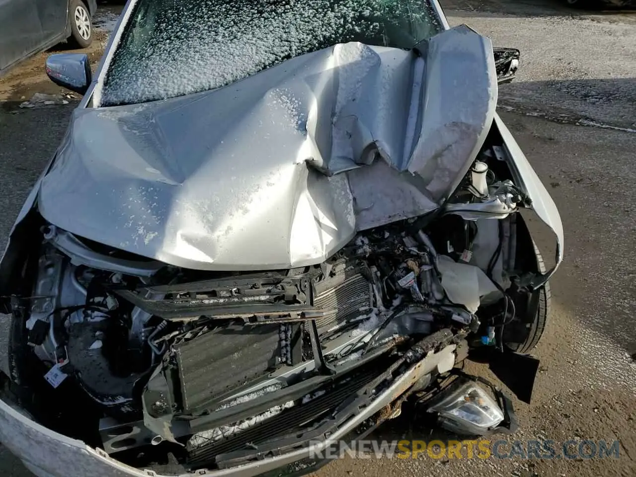 12 fotografías del automóvil dañado 3GNAXXEV5MS176237 CHEVROLET EQUINOX 2021