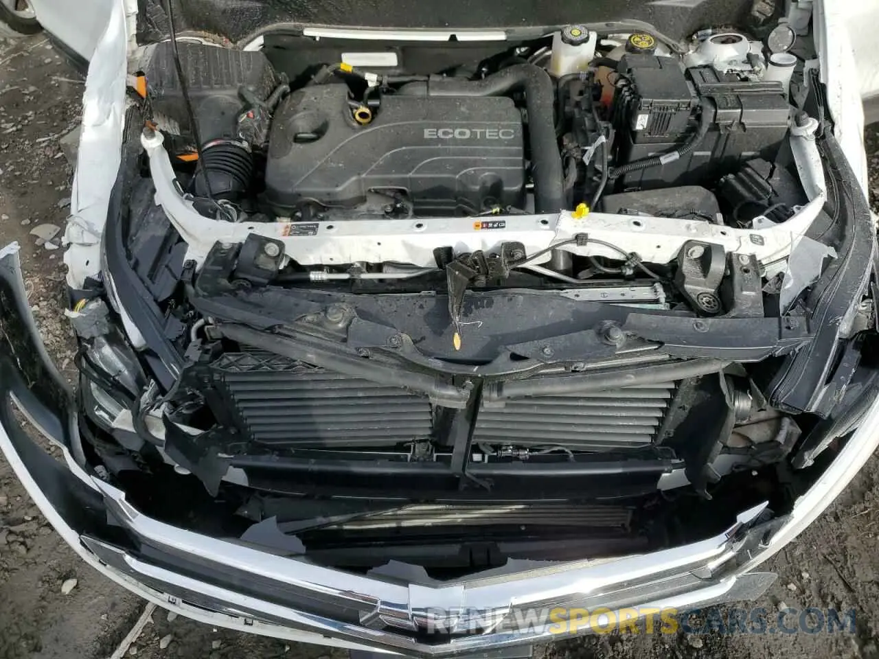 12 fotografías del automóvil dañado 3GNAXXEV8MS160369 CHEVROLET EQUINOX 2021