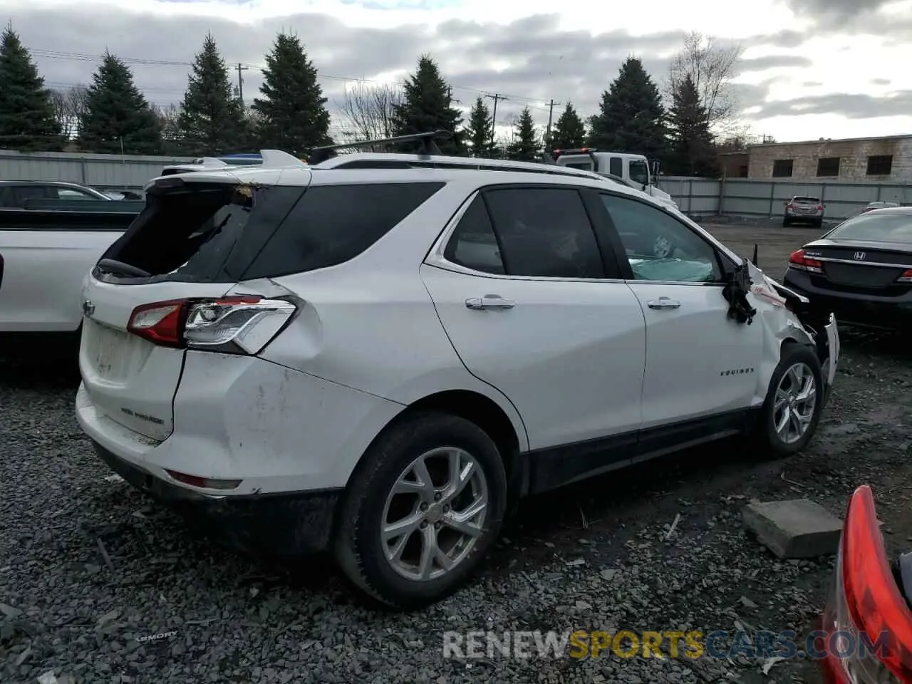 3 fotografías del automóvil dañado 3GNAXXEV8MS160369 CHEVROLET EQUINOX 2021