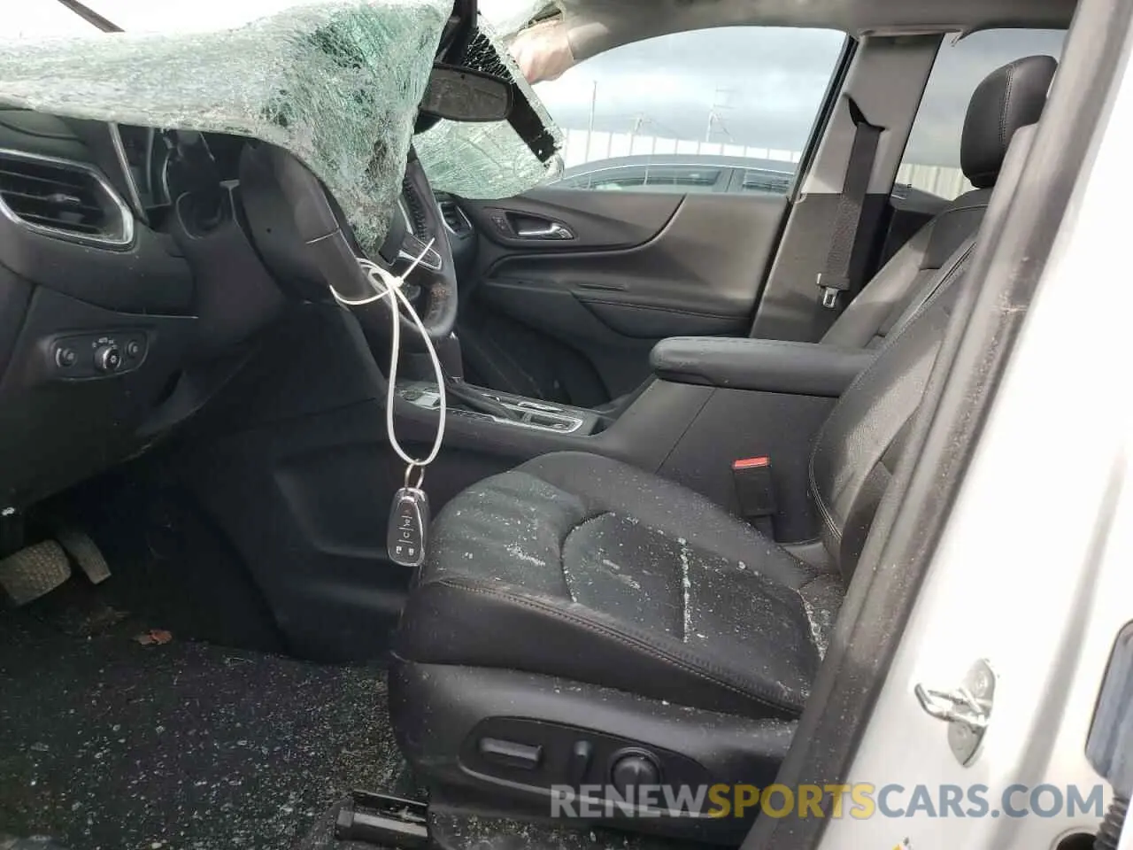 7 fotografías del automóvil dañado 3GNAXXEV8MS160369 CHEVROLET EQUINOX 2021