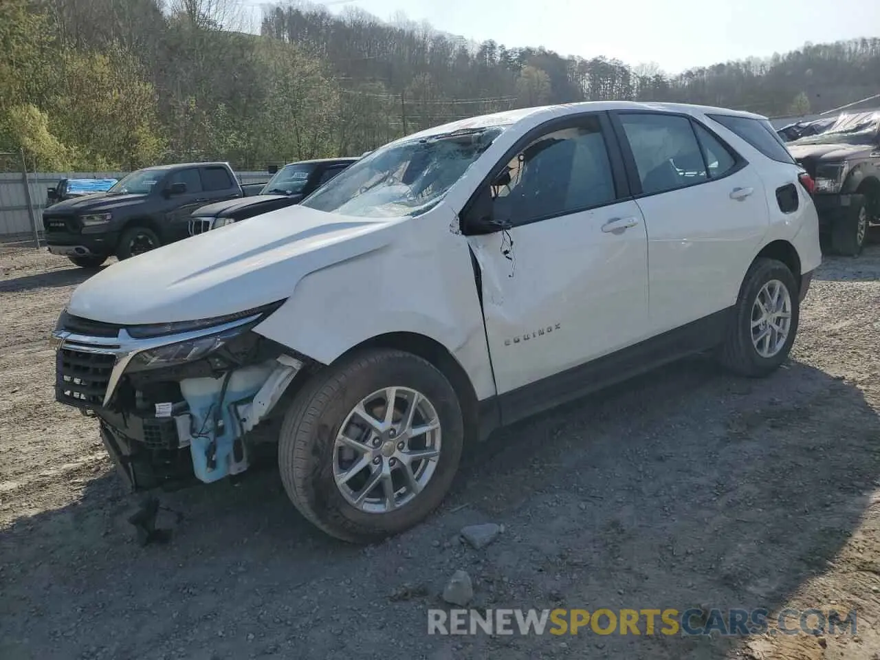 1 fotografías del automóvil dañado 2GNAX5EV1N6126181 CHEVROLET EQUINOX 2022