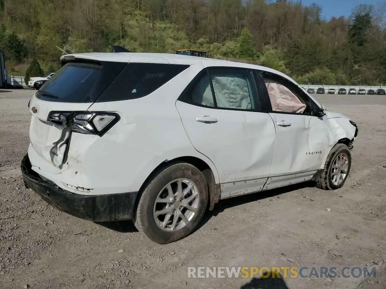 3 fotografías del automóvil dañado 2GNAX5EV1N6126181 CHEVROLET EQUINOX 2022