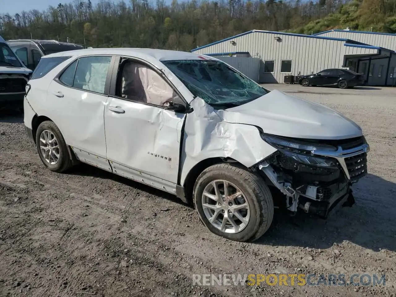 4 fotografías del automóvil dañado 2GNAX5EV1N6126181 CHEVROLET EQUINOX 2022